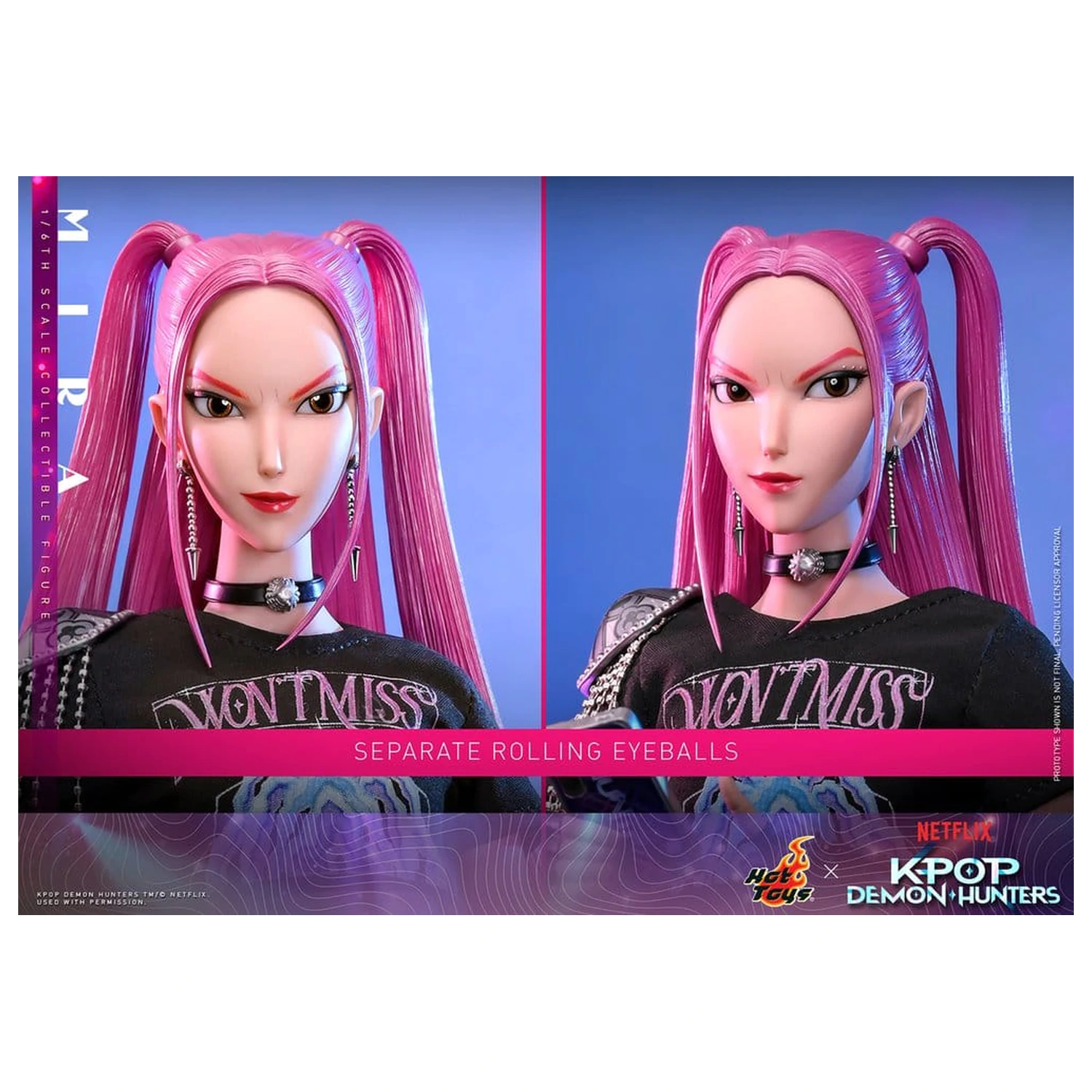 KPop Demon Hunters akční figurka 1/6 Mira 28 cm fotografii produktu