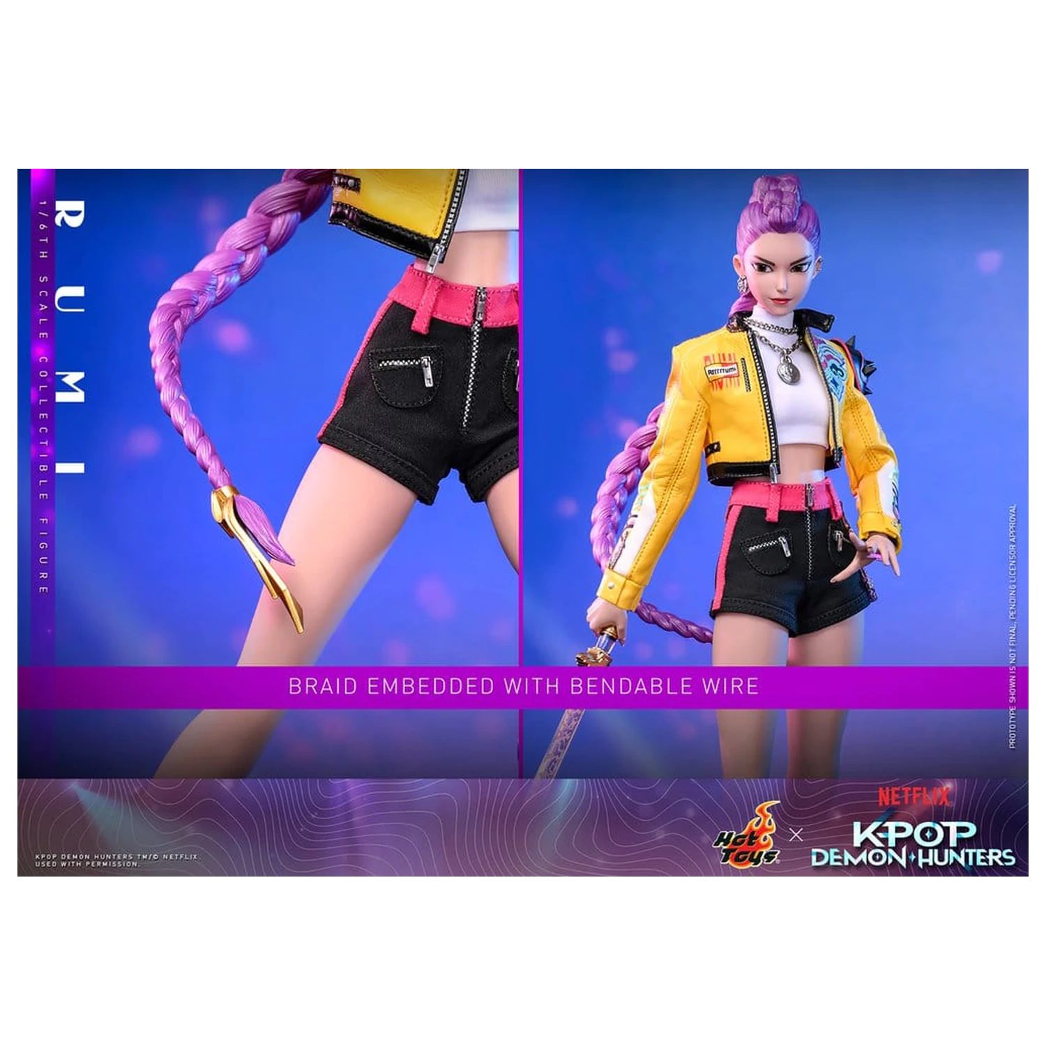 KPop Demon Hunters akční figurka 1/6 Rumi 28 cm fotografii produktu
