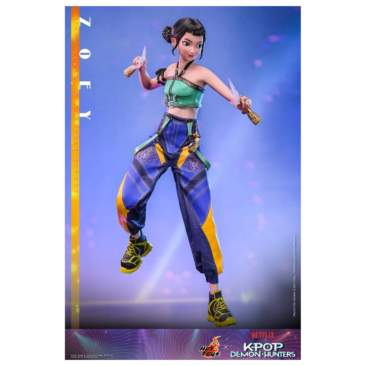 KPop Demon Hunters akční figurka 1/6 Zoey 27 cm fotografii produktu