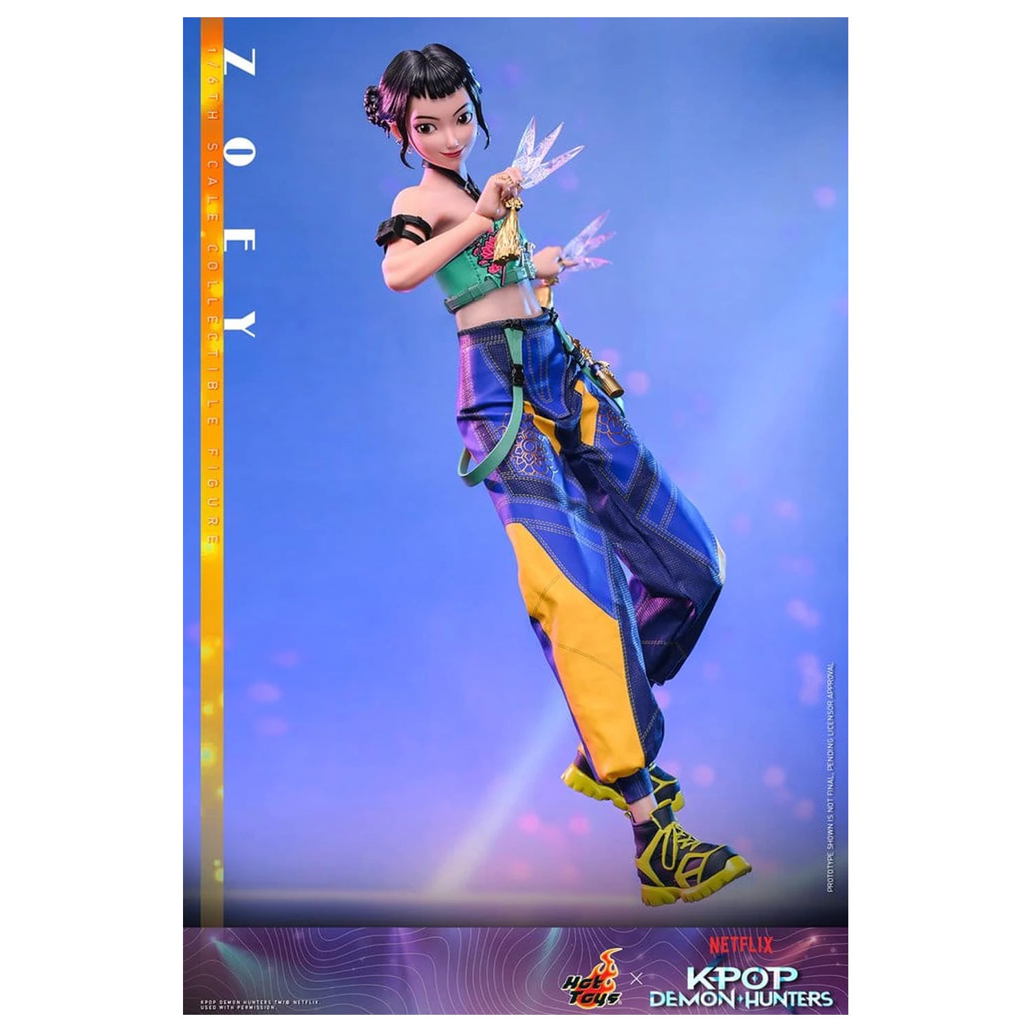 KPop Demon Hunters akční figurka 1/6 Zoey 27 cm fotografii produktu