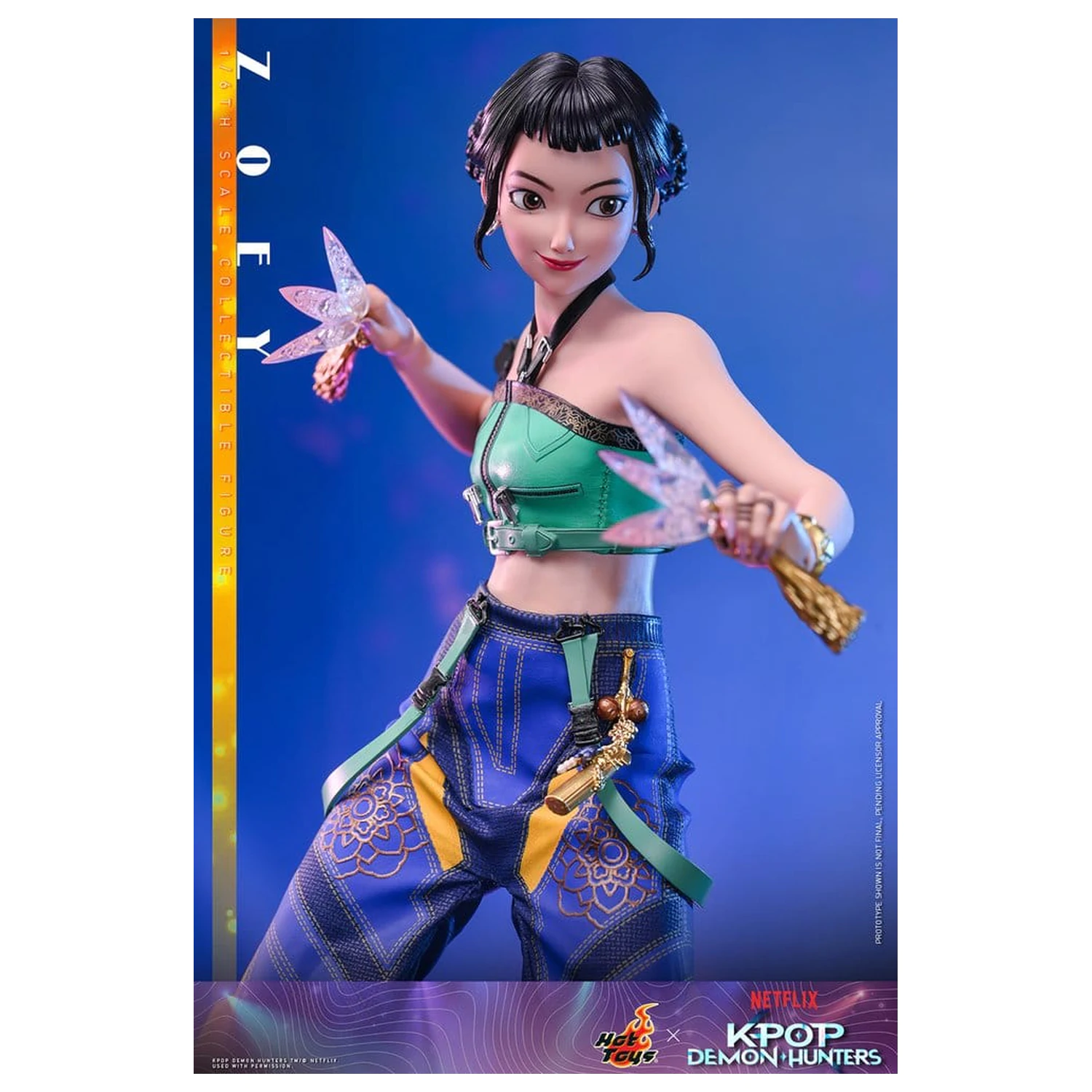 KPop Demon Hunters akční figurka 1/6 Zoey 27 cm fotografii produktu