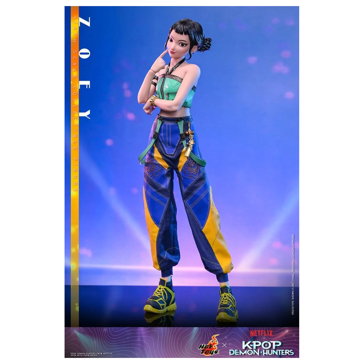 KPop Demon Hunters akční figurka 1/6 Zoey 27 cm fotografii produktu