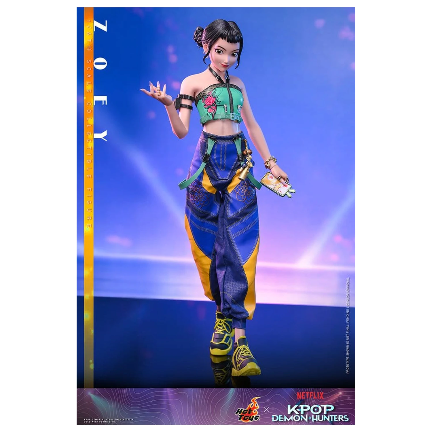 KPop Demon Hunters akční figurka 1/6 Zoey 27 cm fotografii produktu