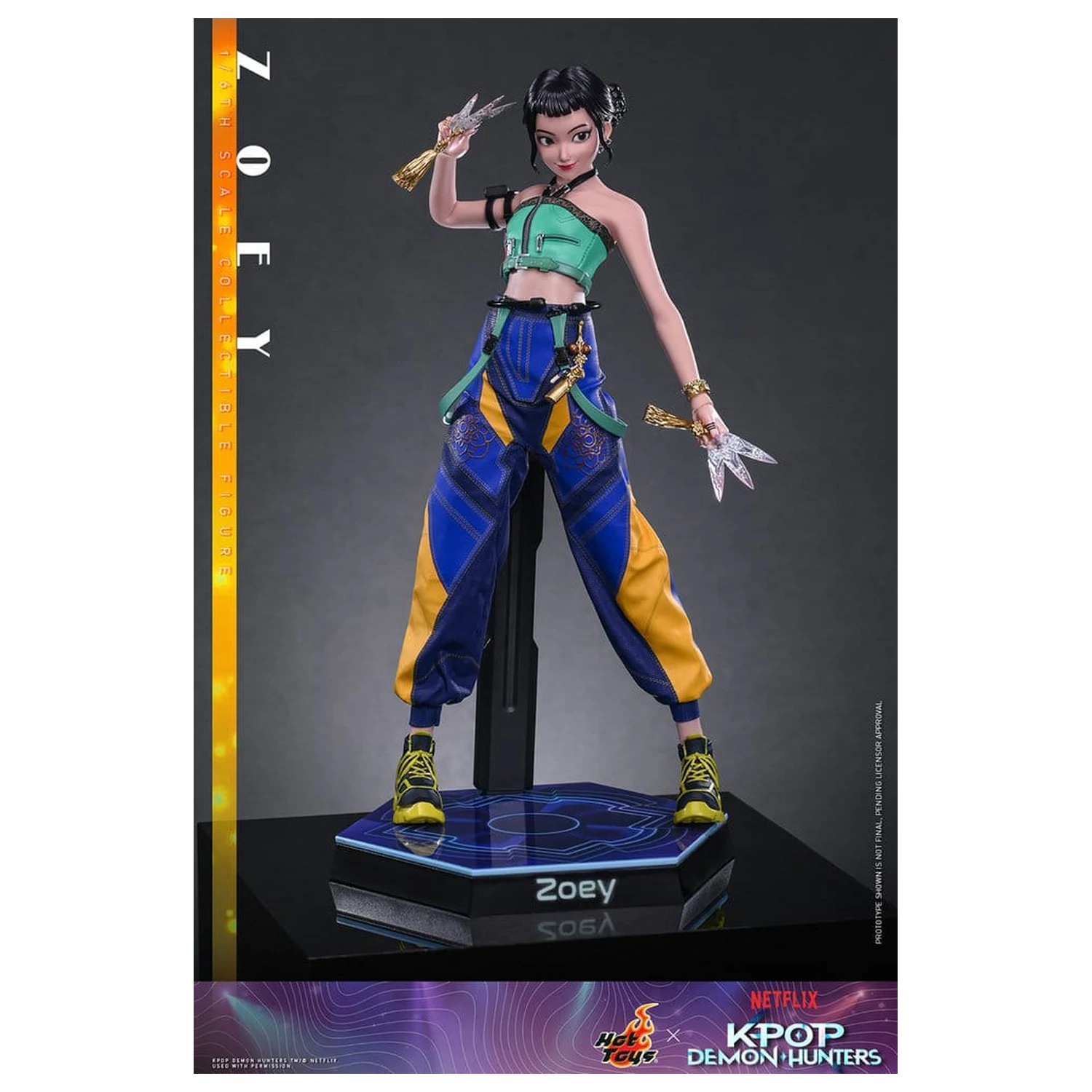 KPop Demon Hunters akční figurka 1/6 Zoey 27 cm fotografii produktu