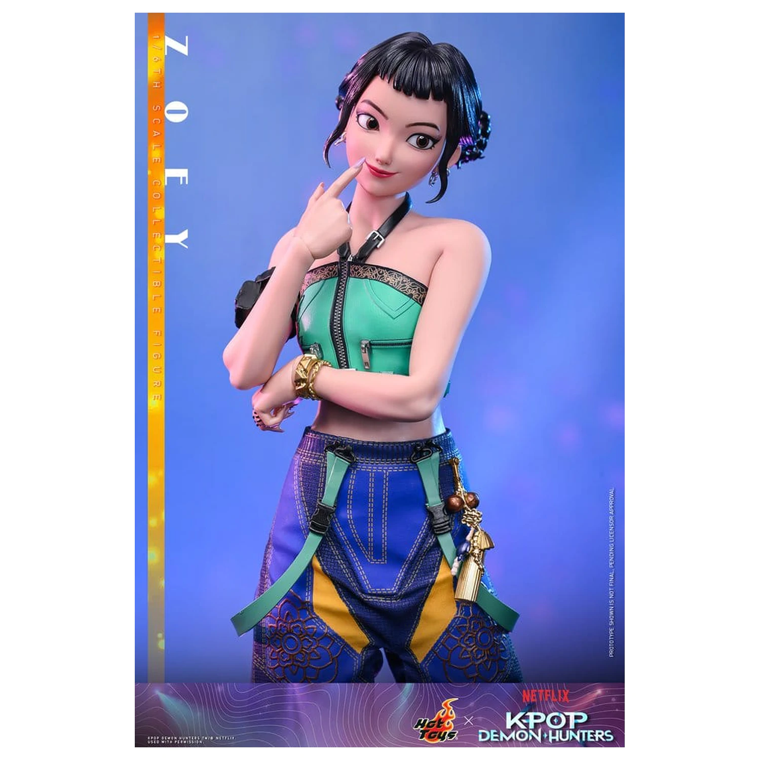 KPop Demon Hunters akční figurka 1/6 Zoey 27 cm fotografii produktu