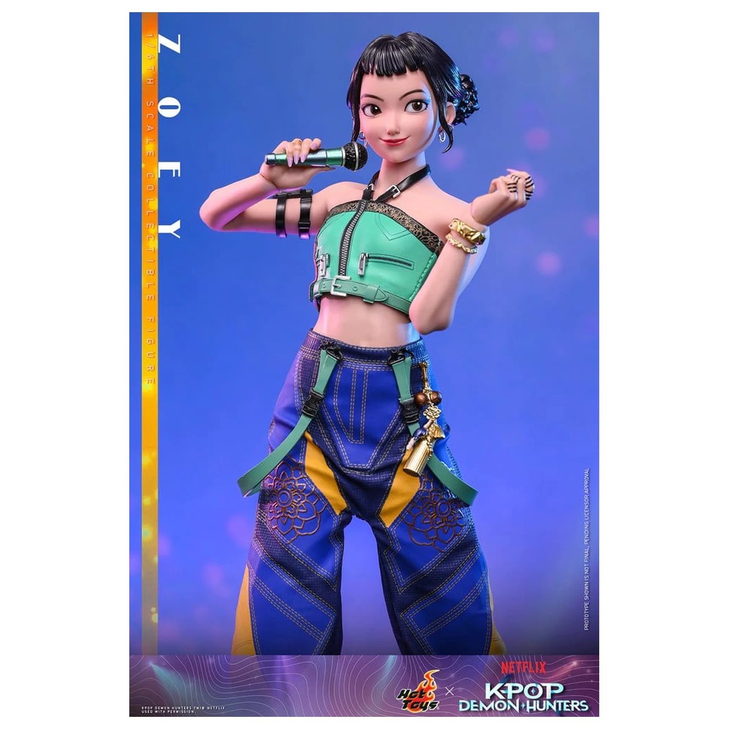 KPop Demon Hunters akční figurka 1/6 Zoey 27 cm fotografii produktu