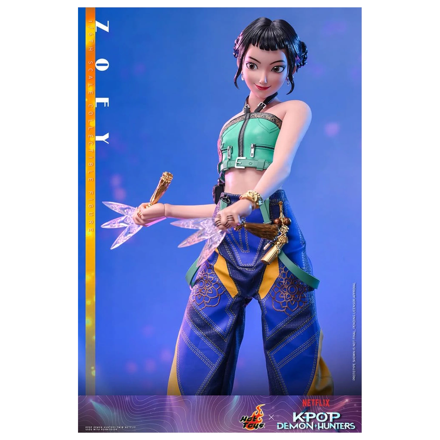 KPop Demon Hunters akční figurka 1/6 Zoey 27 cm fotografii produktu