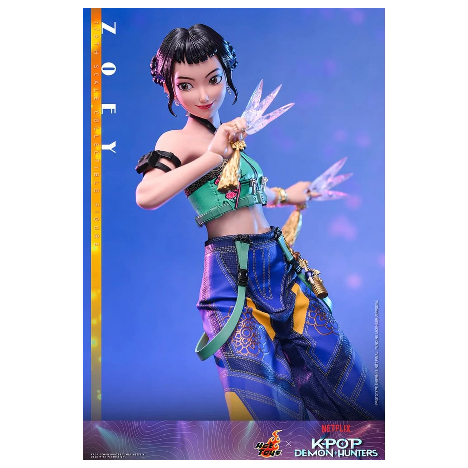 KPop Demon Hunters akční figurka 1/6 Zoey 27 cm fotografii produktu