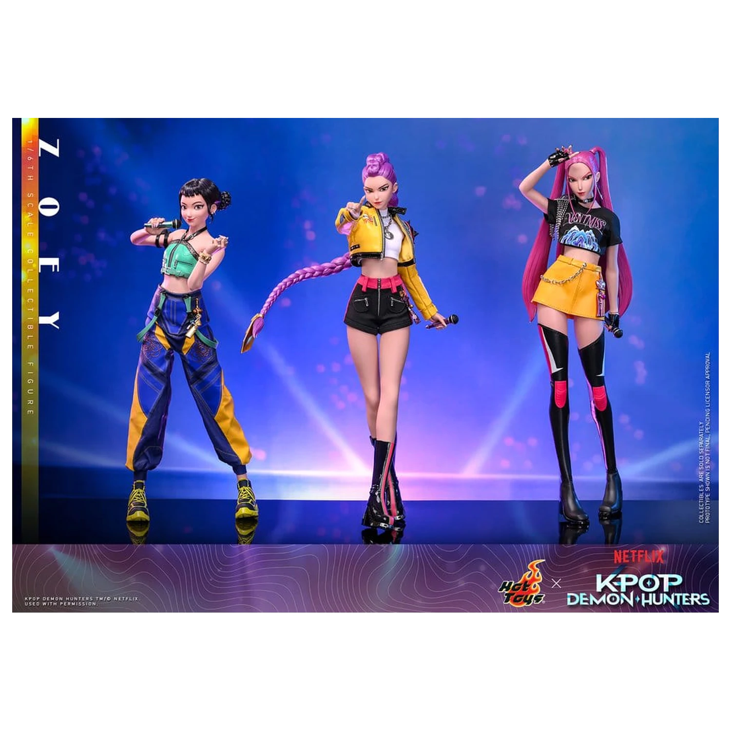 KPop Demon Hunters akční figurka 1/6 Zoey 27 cm fotografii produktu