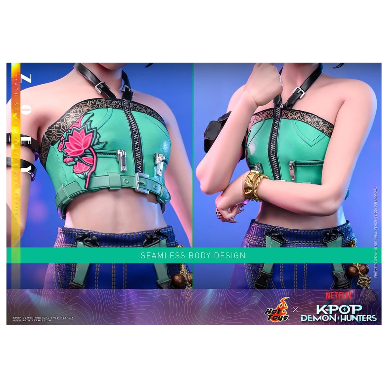 KPop Demon Hunters akční figurka 1/6 Zoey 27 cm fotografii produktu