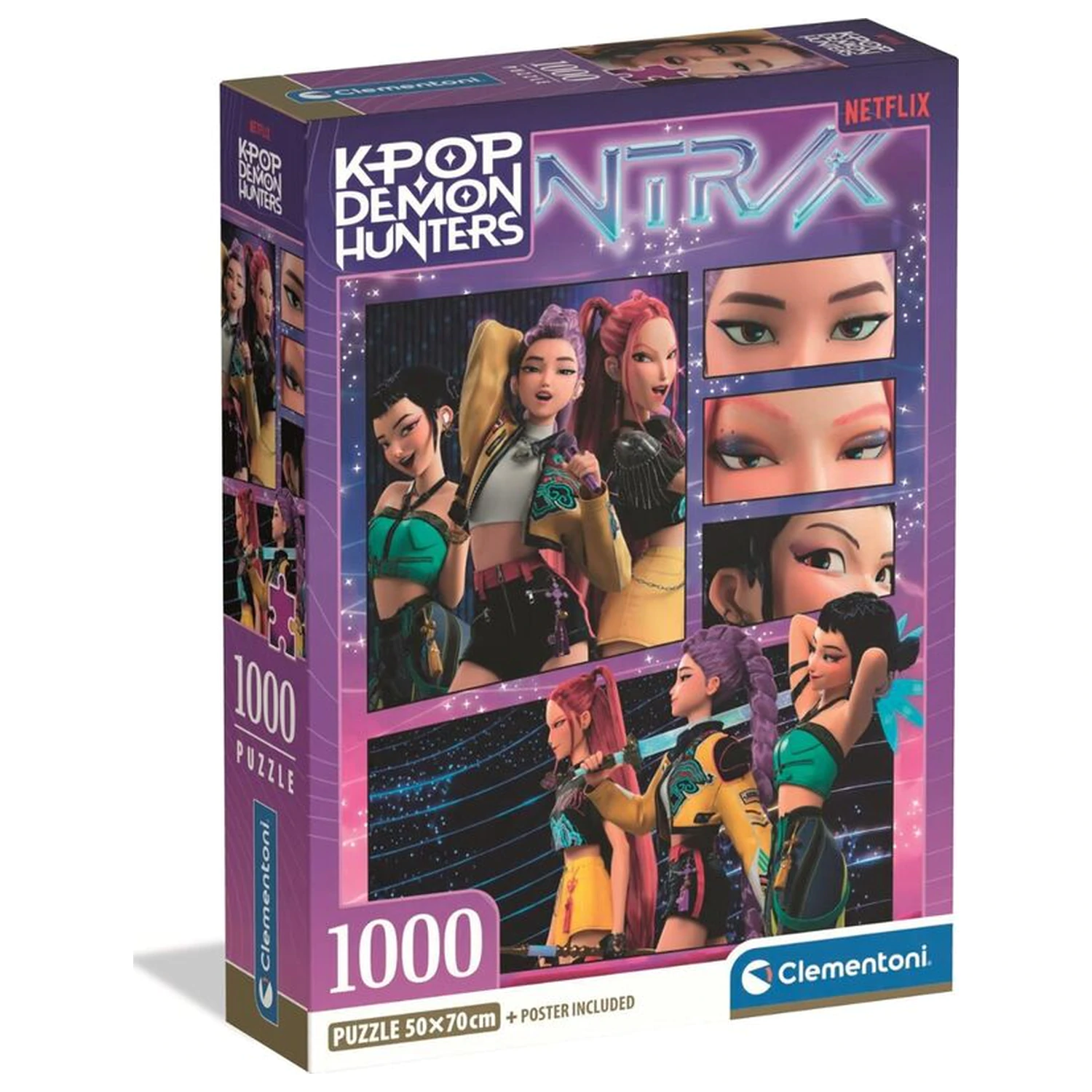 Kpop Demon Hunters 2 puzzle 1000 ks fotografii produktu