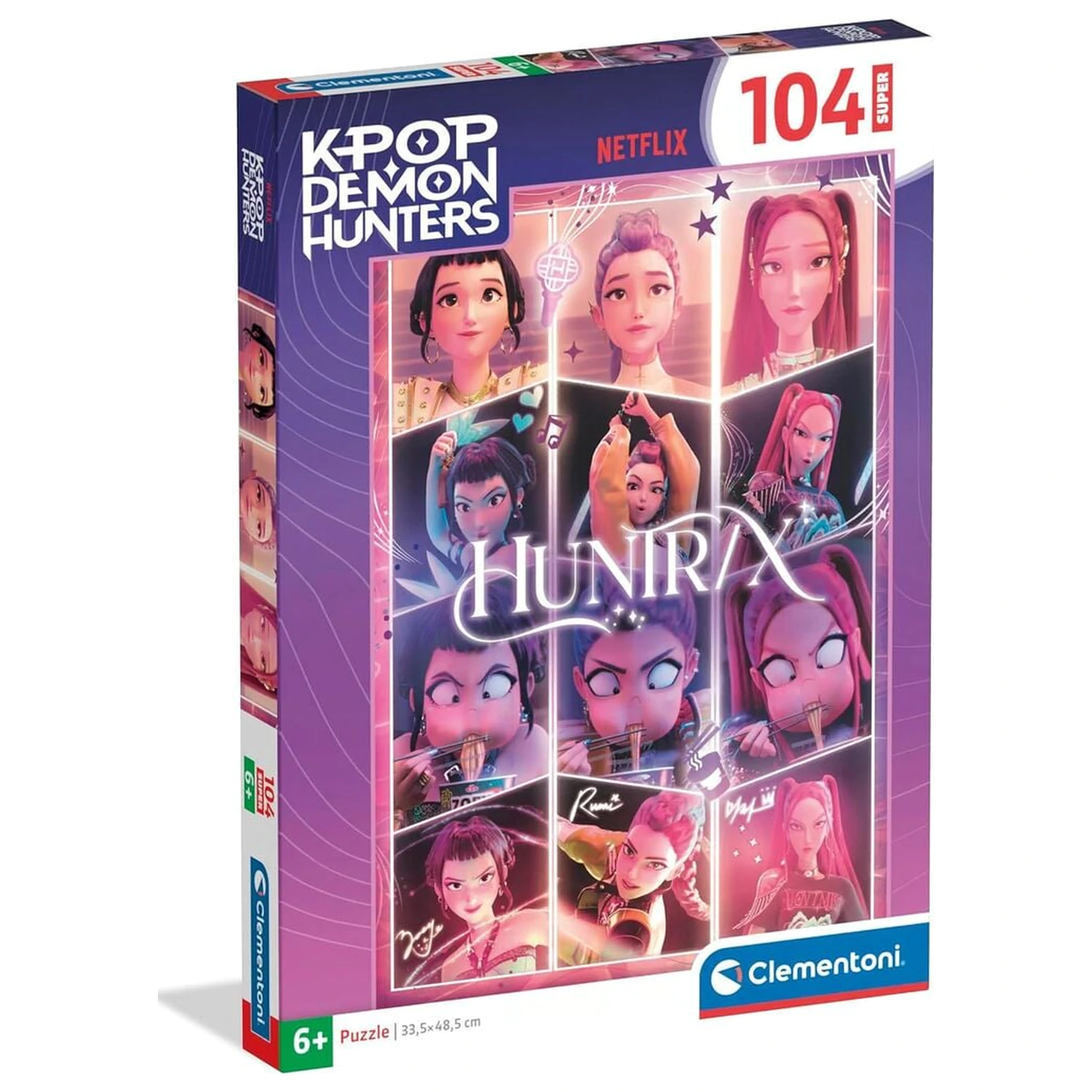 Kpop Demon Hunters 2 puzzle 104 dílků fotografii produktu