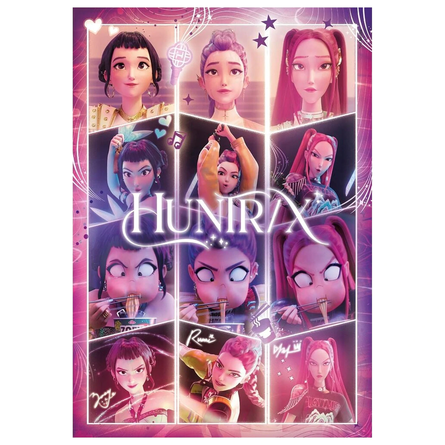 Kpop Demon Hunters 2 puzzle 104 dílků fotografii produktu