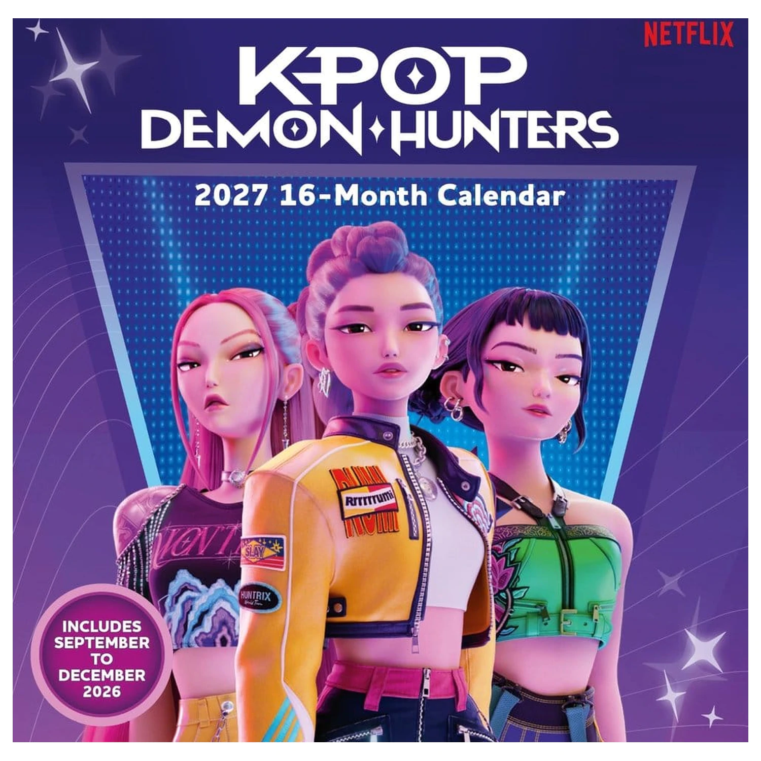 KPop Demon Hunters (2027) Nástěnný kalendář fotografii produktu
