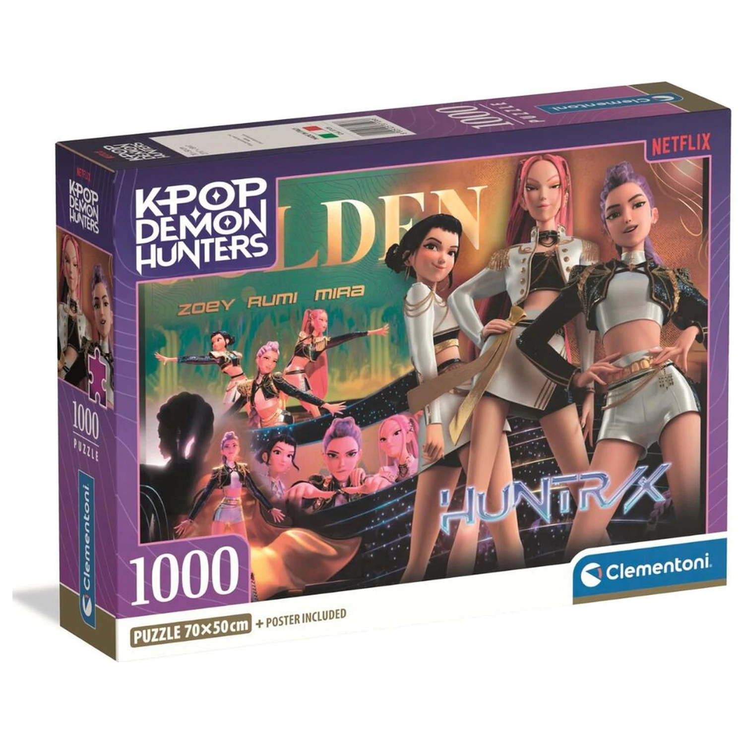 Kpop Demon Hunters puzzle 1000 ks fotografii produktu