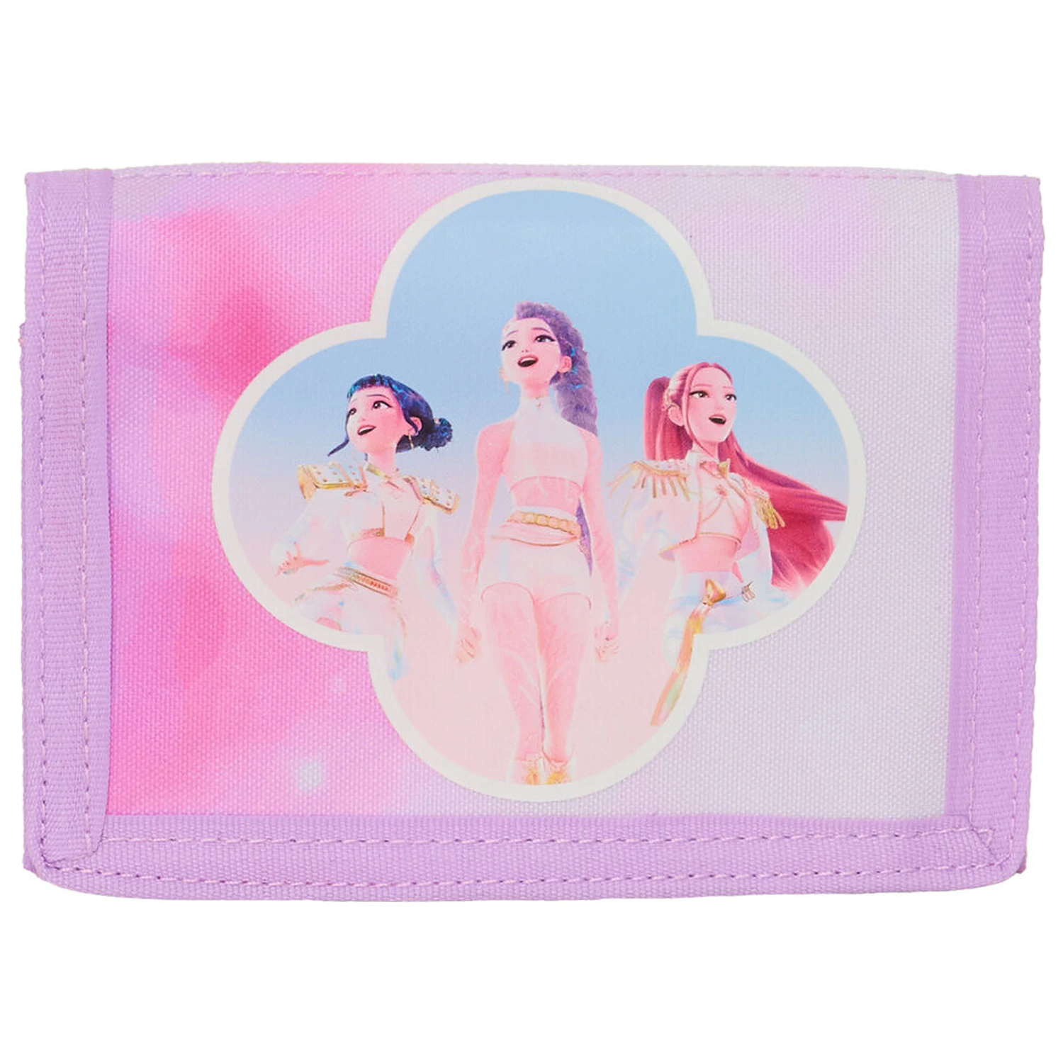 Kpop Demon Hunters umělecká peněženka fotografii produktu