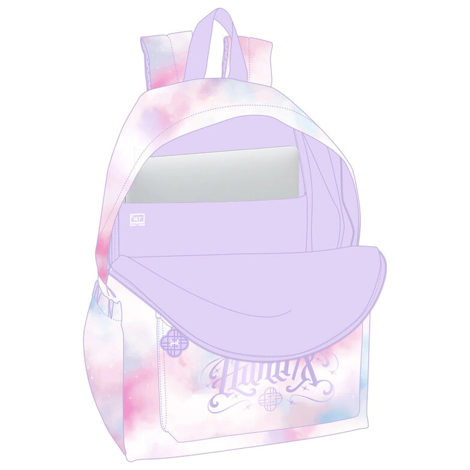 Demon Hunters Kpop Artist batoh 43 cm fotografii produktu