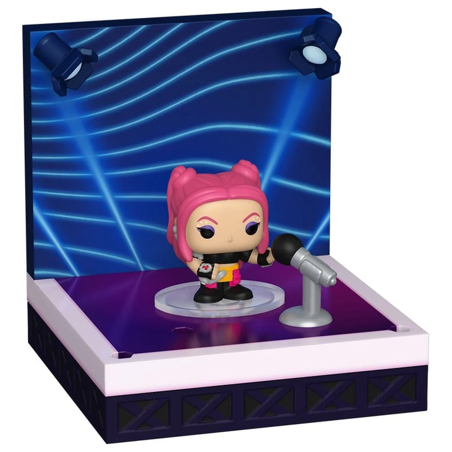 KPop Demon Hunters Bitty Funko POP! Stages Vinyl figurka Mira 2,5 cm fotografii produktu