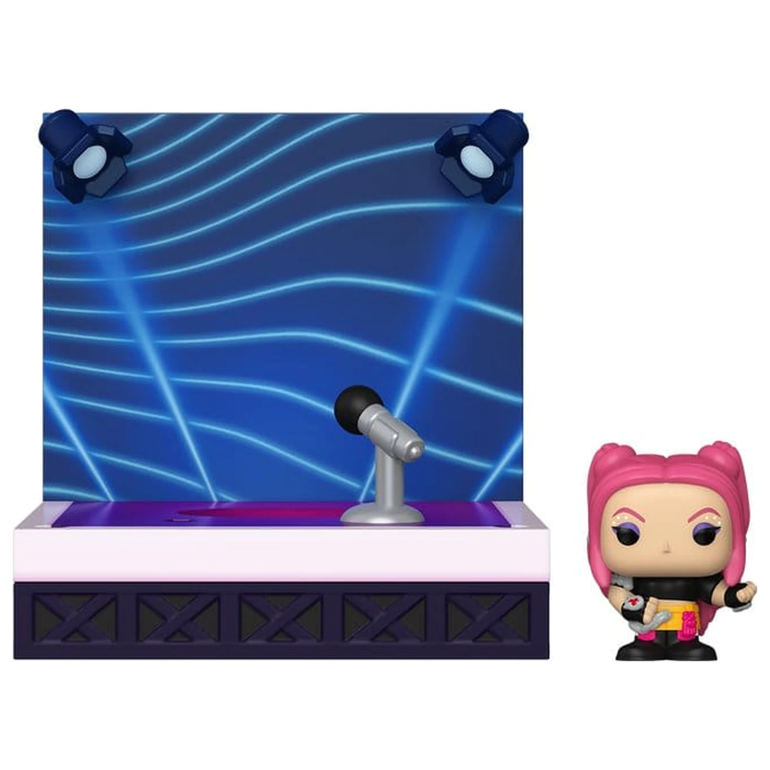 KPop Demon Hunters Bitty Funko POP! Stages Vinyl figurka Mira 2,5 cm fotografii produktu