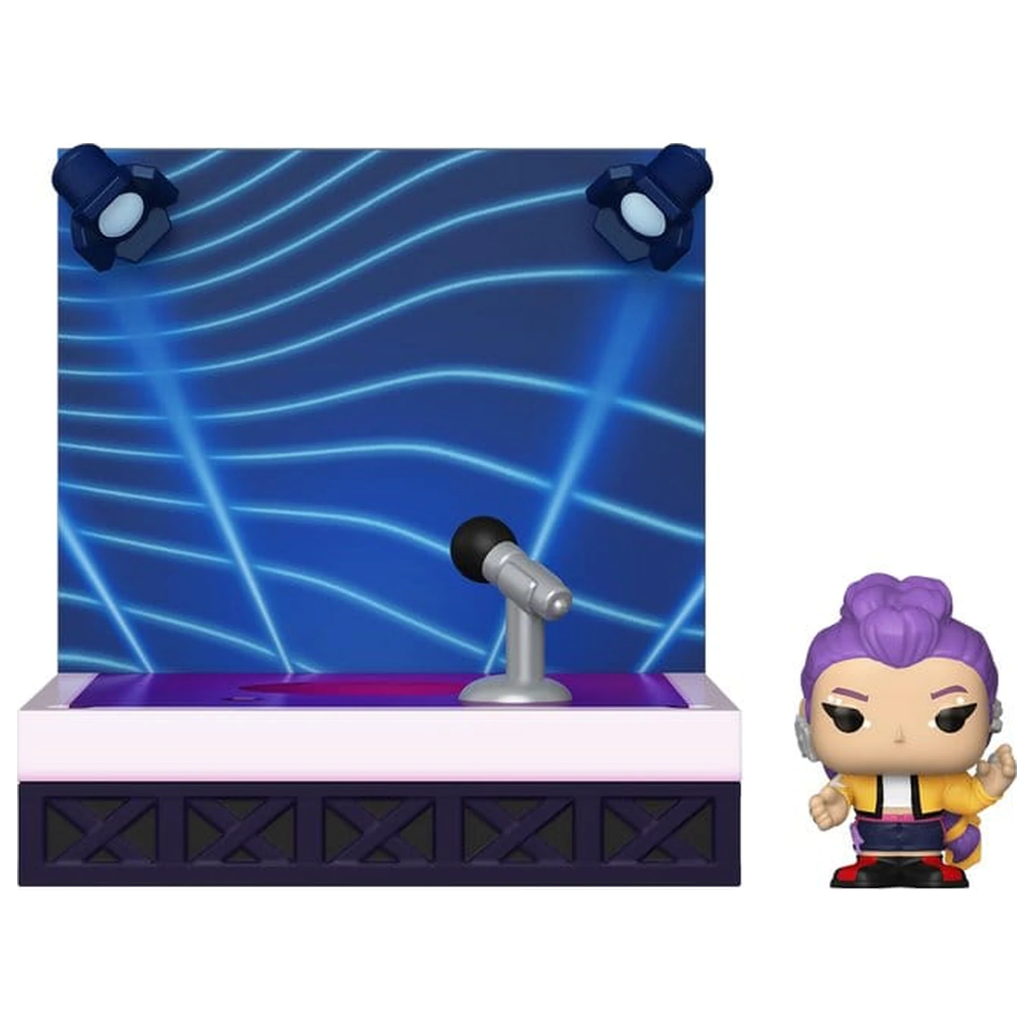 KPop Demon Hunters Bitty Funko POP! Stages Vinyl figurka Rumi 2,5 cm fotografii produktu