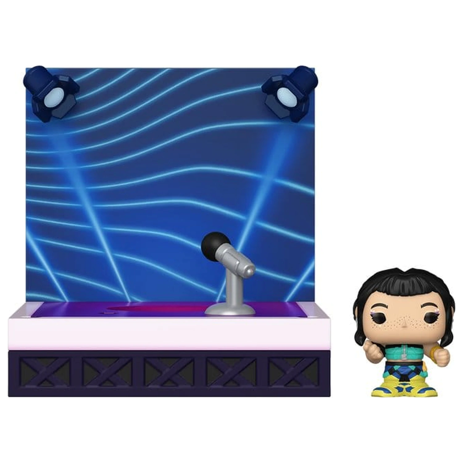 KPop Demon Hunters Bitty Funko POP! Stages Vinylová Figurka Zoey 2,5 cm fotografii produktu