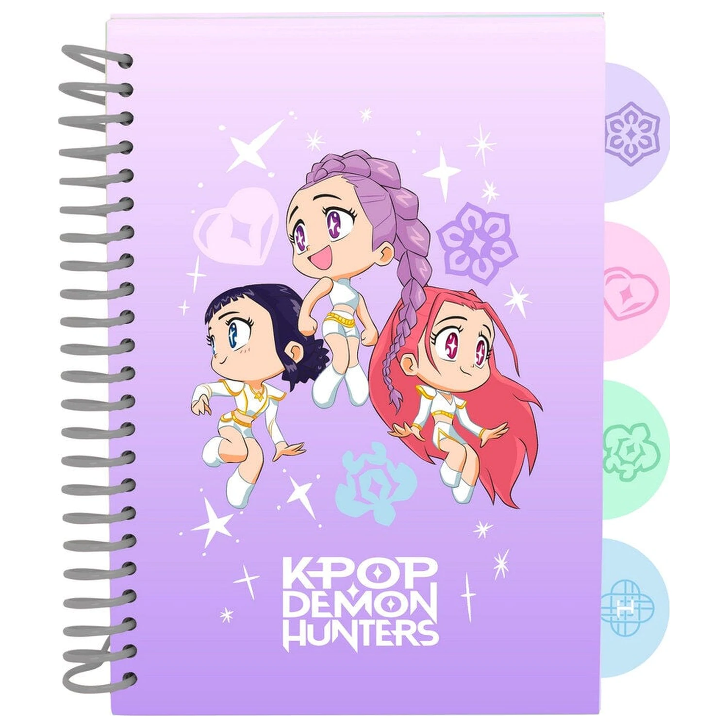 Kpop Demon Hunters Chibi A5 sešit fotografii produktu