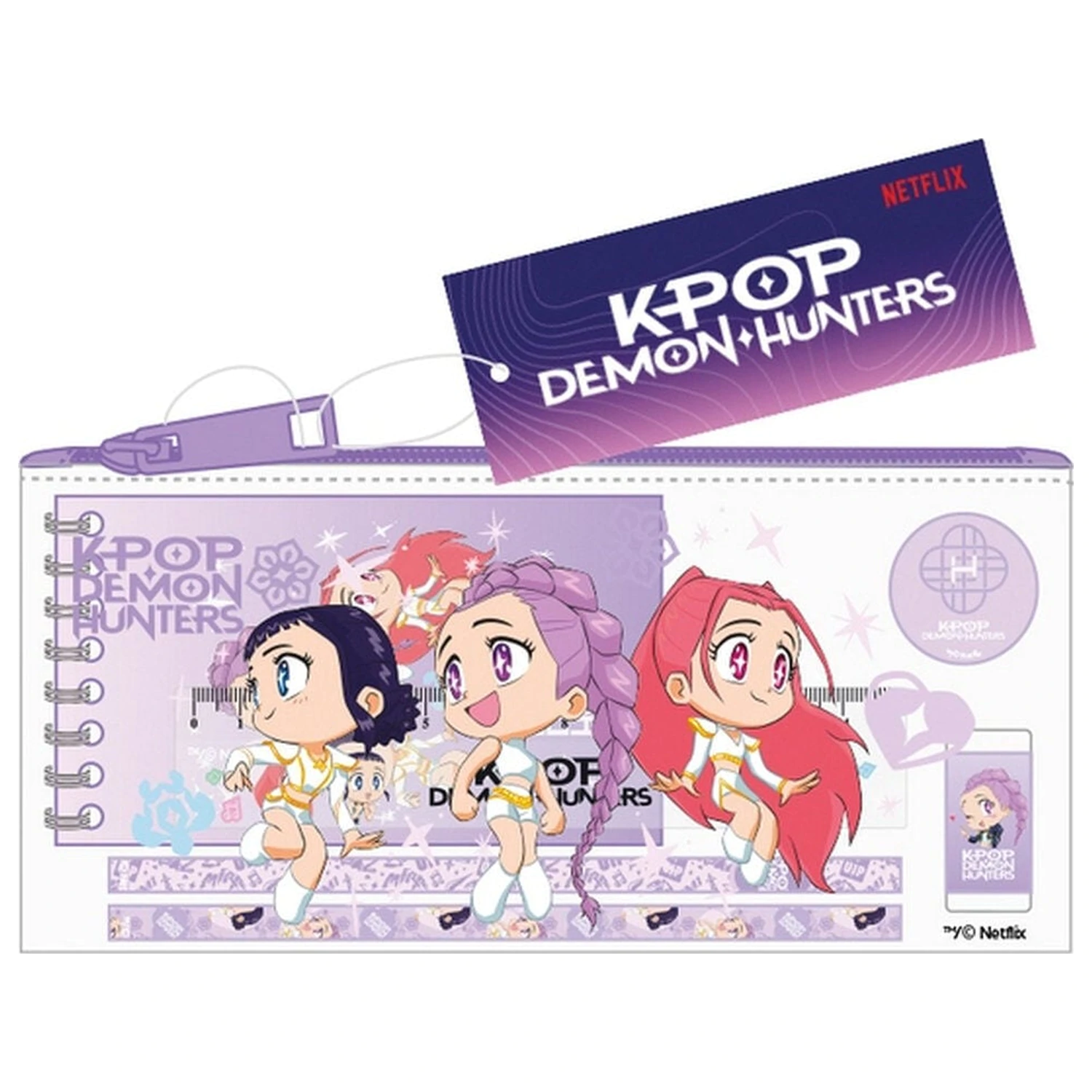 Kpop Demon Hunters Chibi aktivity psací souprava fotografii produktu