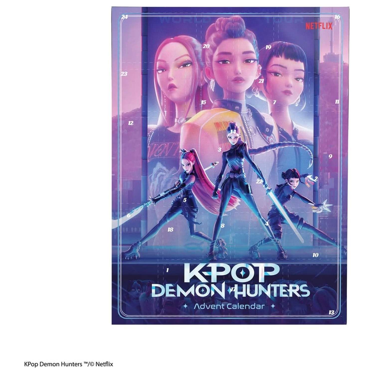 KPop Demon Hunters Classic Adventní kalendář 2026 fotografii produktu