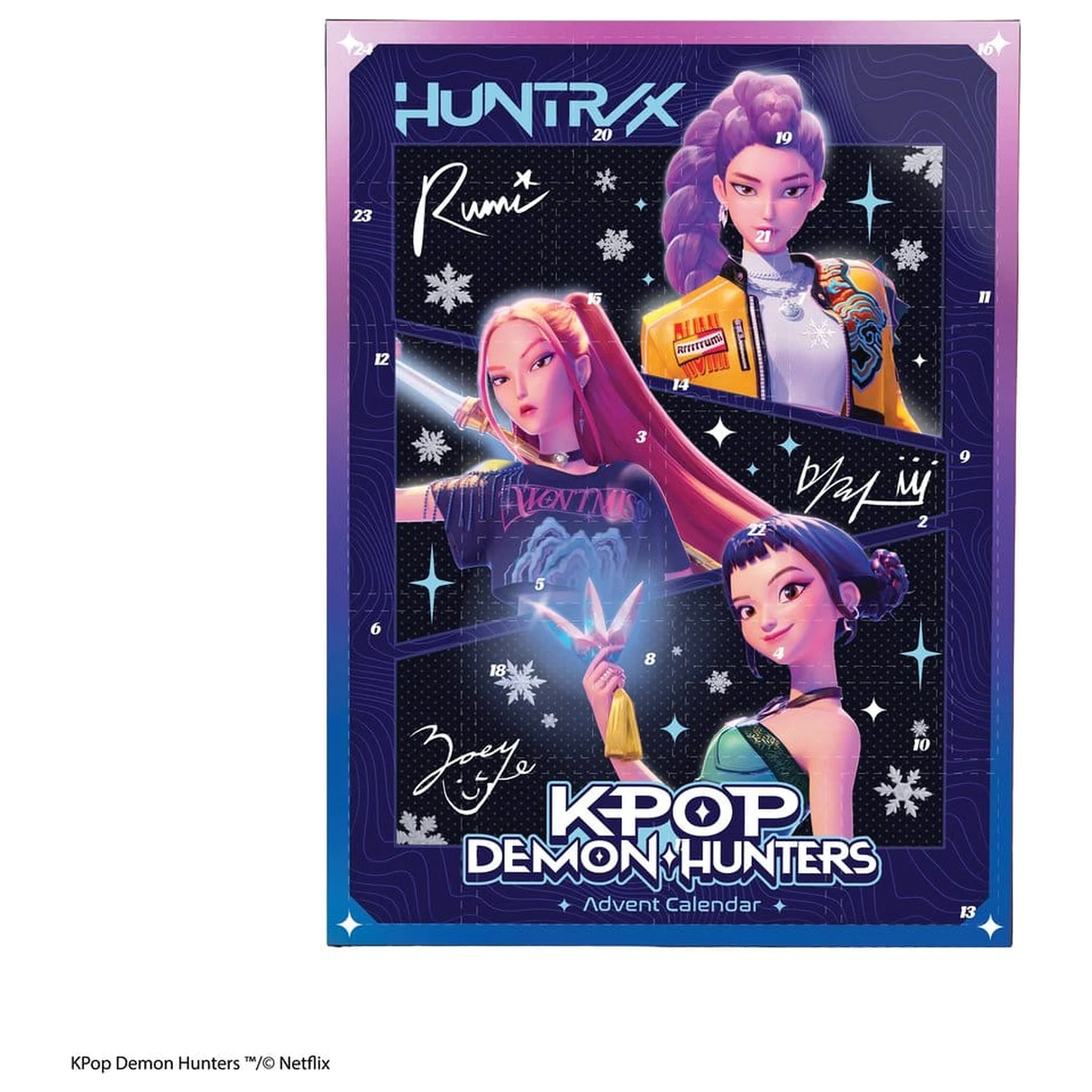 KPop Demon Hunters Classic Adventní kalendář 2026 fotografii produktu