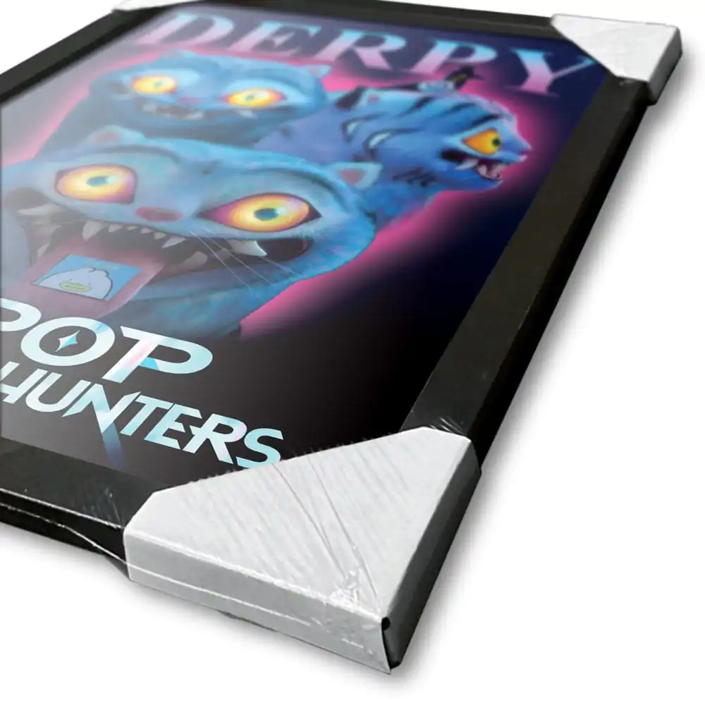 KPop Demon Hunters sběratelský tisk zarámovaný plakát Derpy fotografii produktu