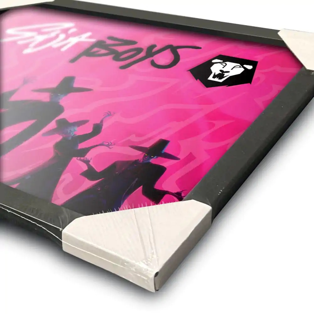 KPop Demon Hunters sběratelský tisk zarámovaný plakát Saja Boys Idol fotografii produktu