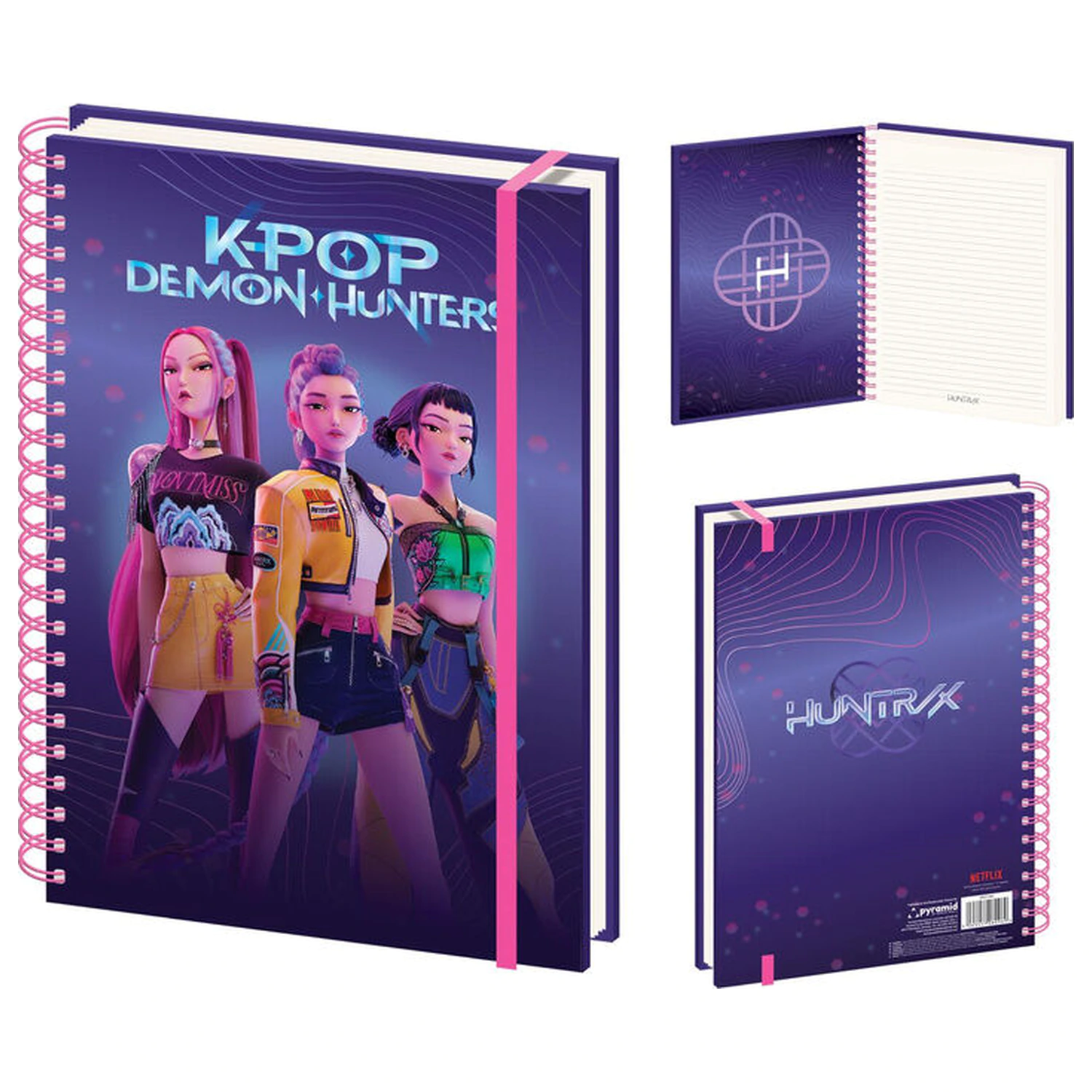 KPop Demon Hunters Derpy Huntrix A4 sešit fotografii produktu