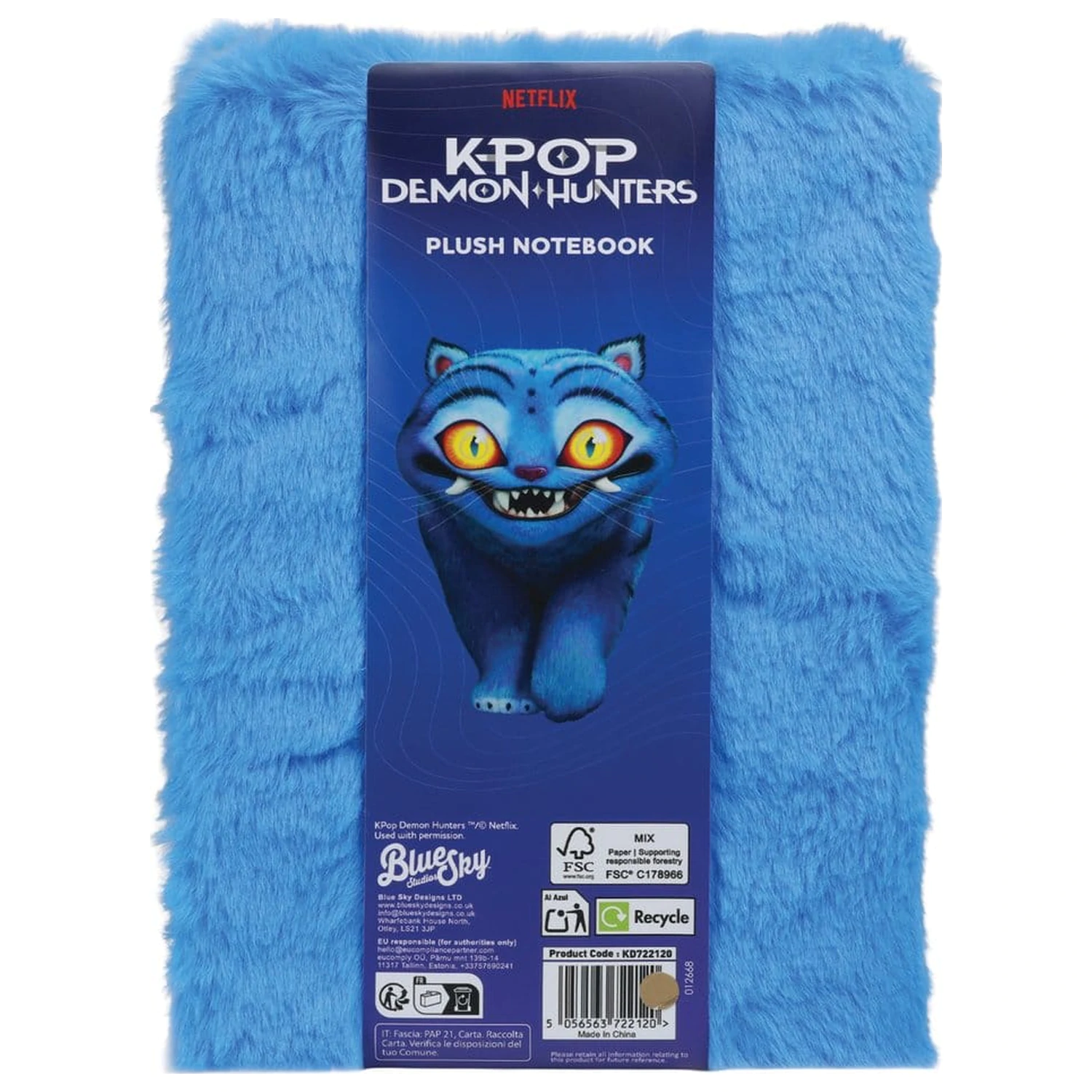 KPop Demon Hunters A5 Zápisník Derpy plyšák fotografii produktu