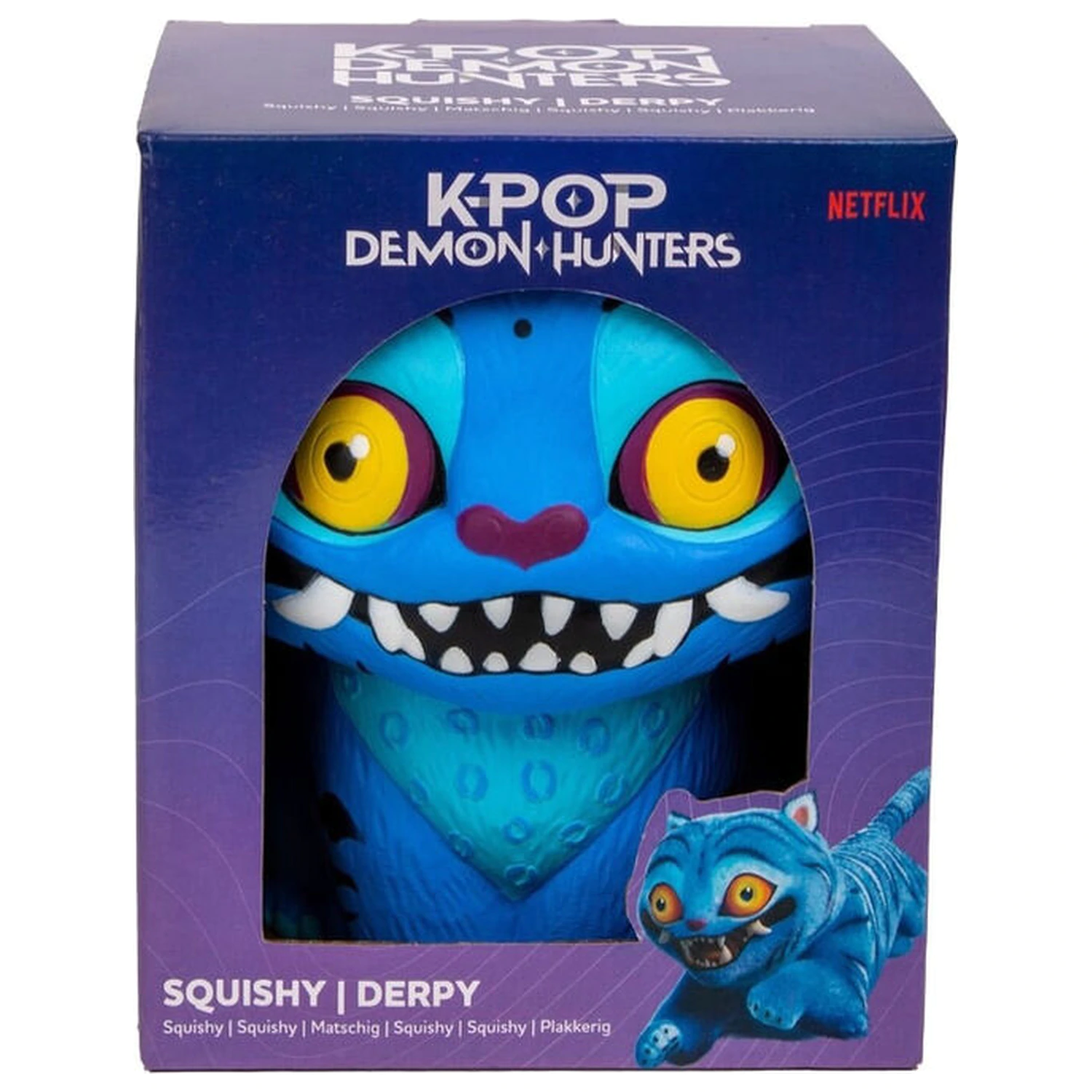 KPop Demon Hunters Derpy Squishy figurka fotografii produktu