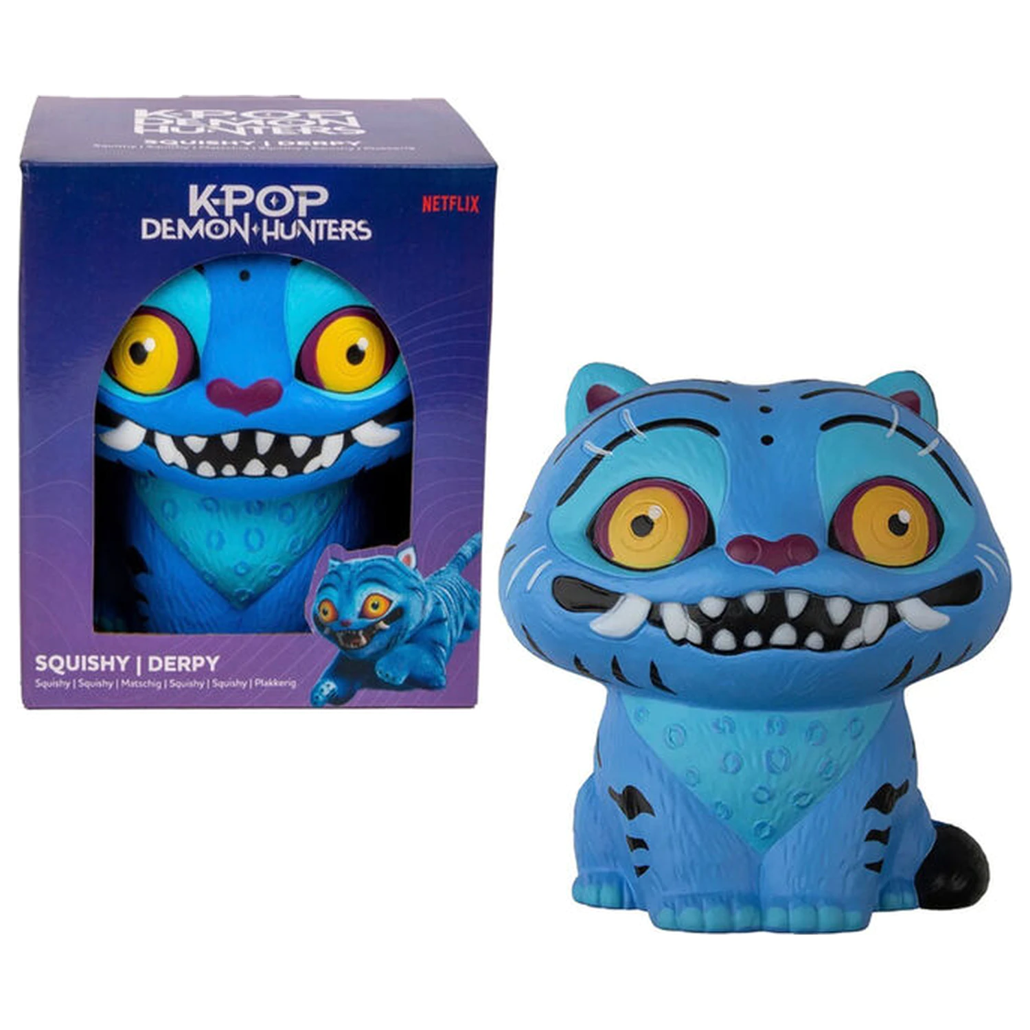 KPop Demon Hunters Derpy Squishy figurka fotografii produktu