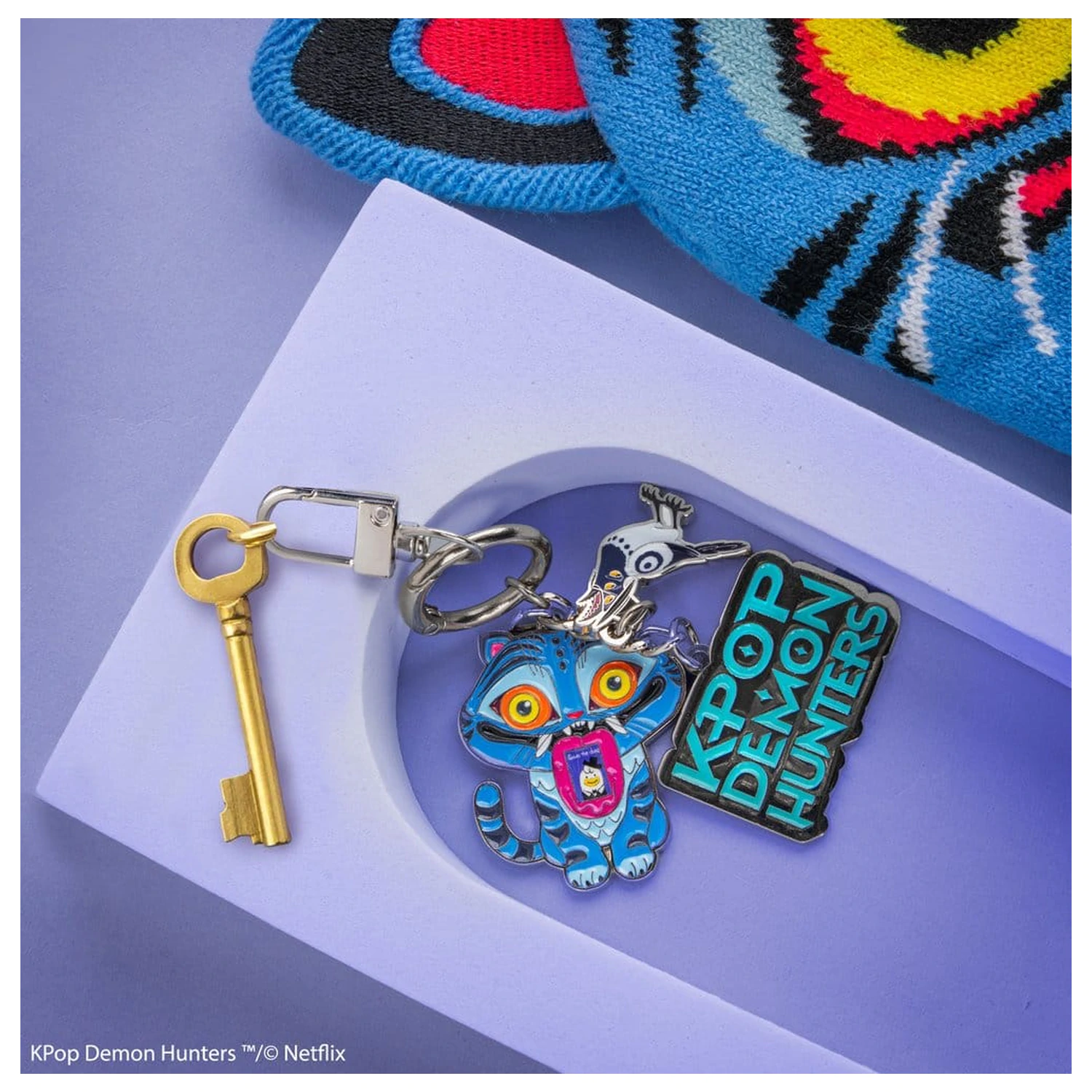 KPop Demon Hunters Charm Klíčenka Derpy & Sussie fotografii produktu