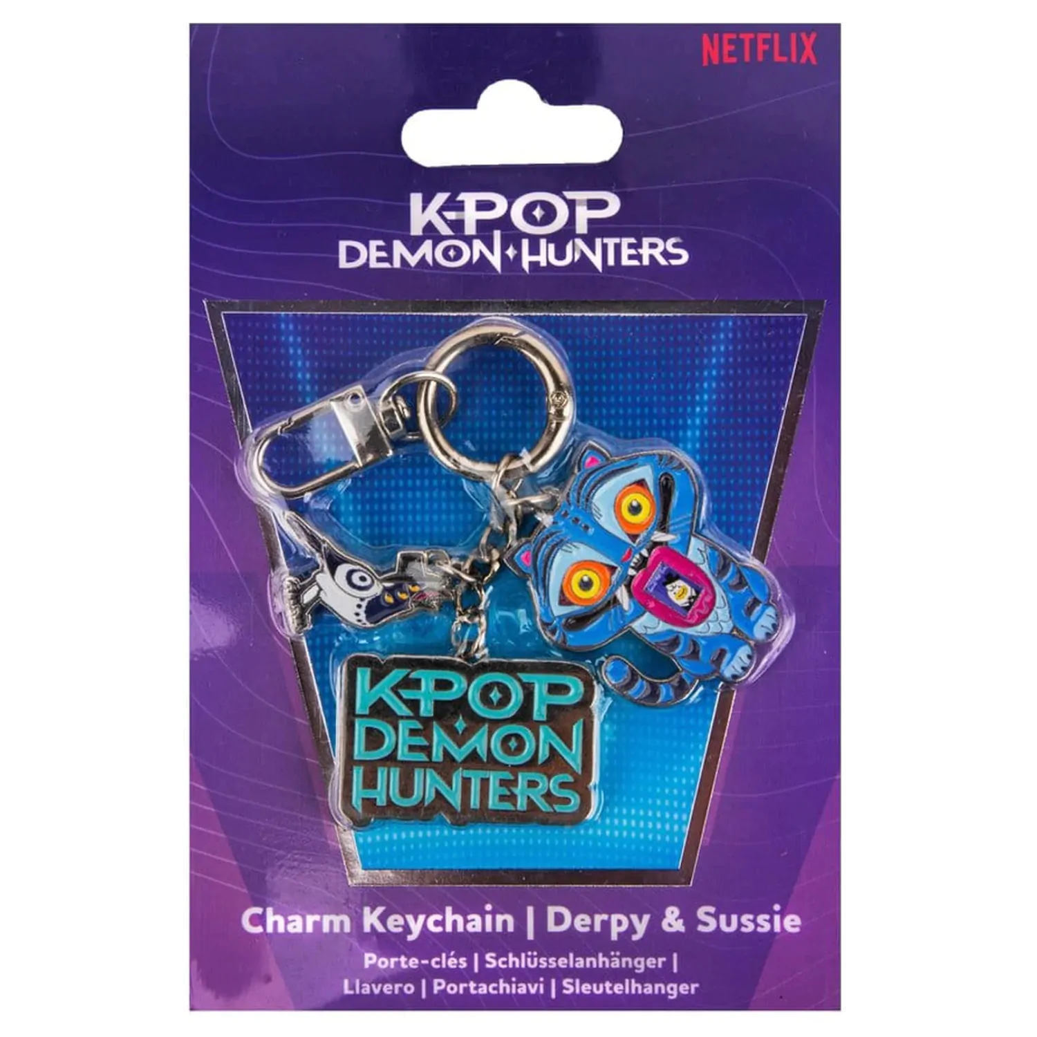 KPop Demon Hunters Charm Klíčenka Derpy & Sussie fotografii produktu