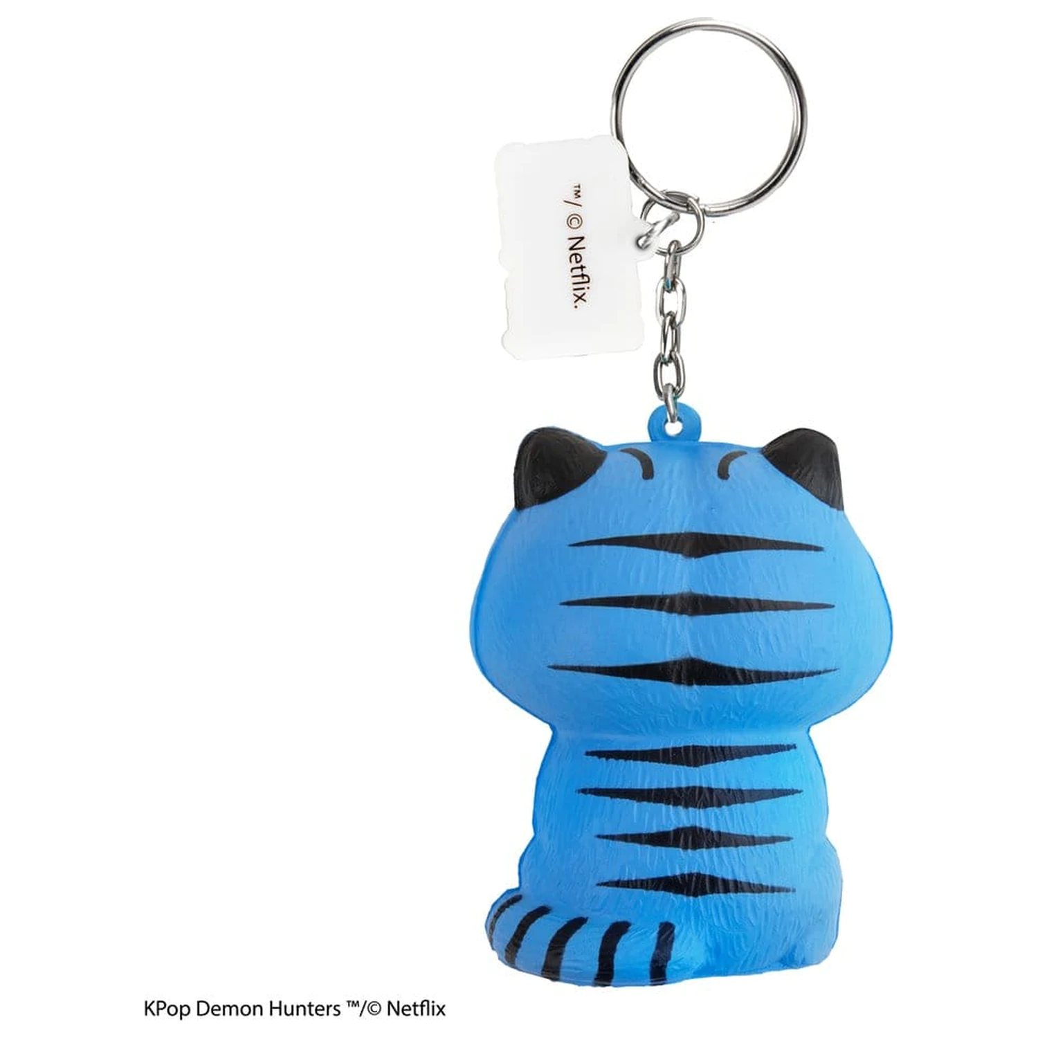 KPop Demon Hunters Squishy Klíčenka Derpy Tiger fotografii produktu