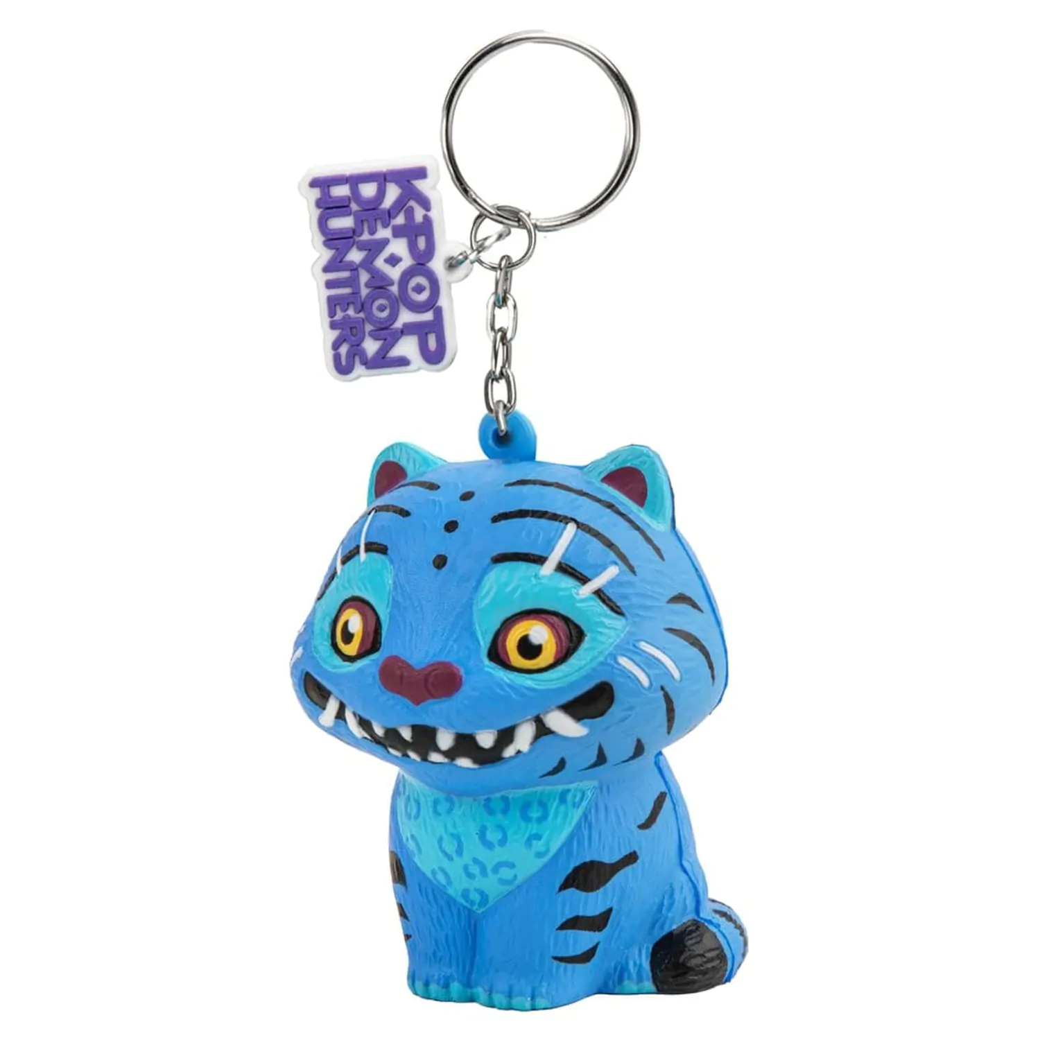 KPop Demon Hunters Squishy Klíčenka Derpy Tiger fotografii produktu