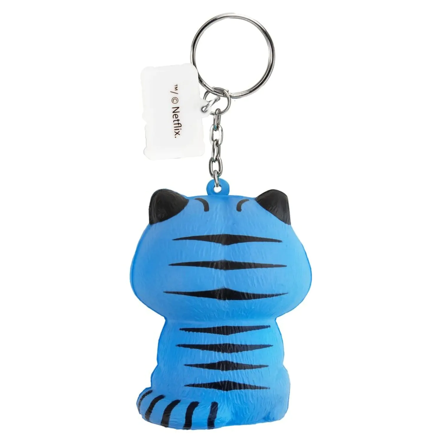KPop Demon Hunters Squishy Klíčenka Derpy Tiger fotografii produktu