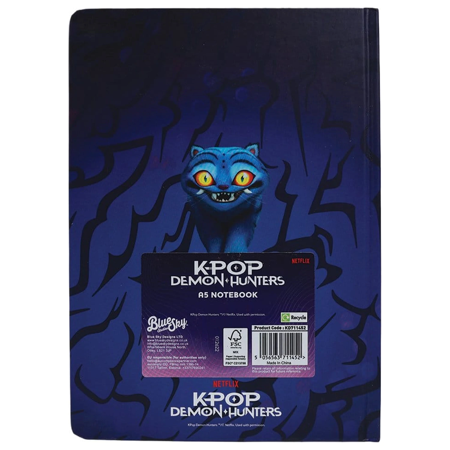 KPop Demon Hunters A5 Derpy Notebook fotografii produktu