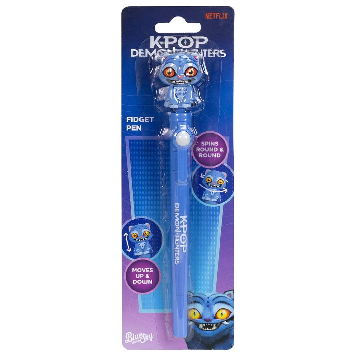 KPop Demon Hunters Fidget Pen Derpy pero fotografii produktu
