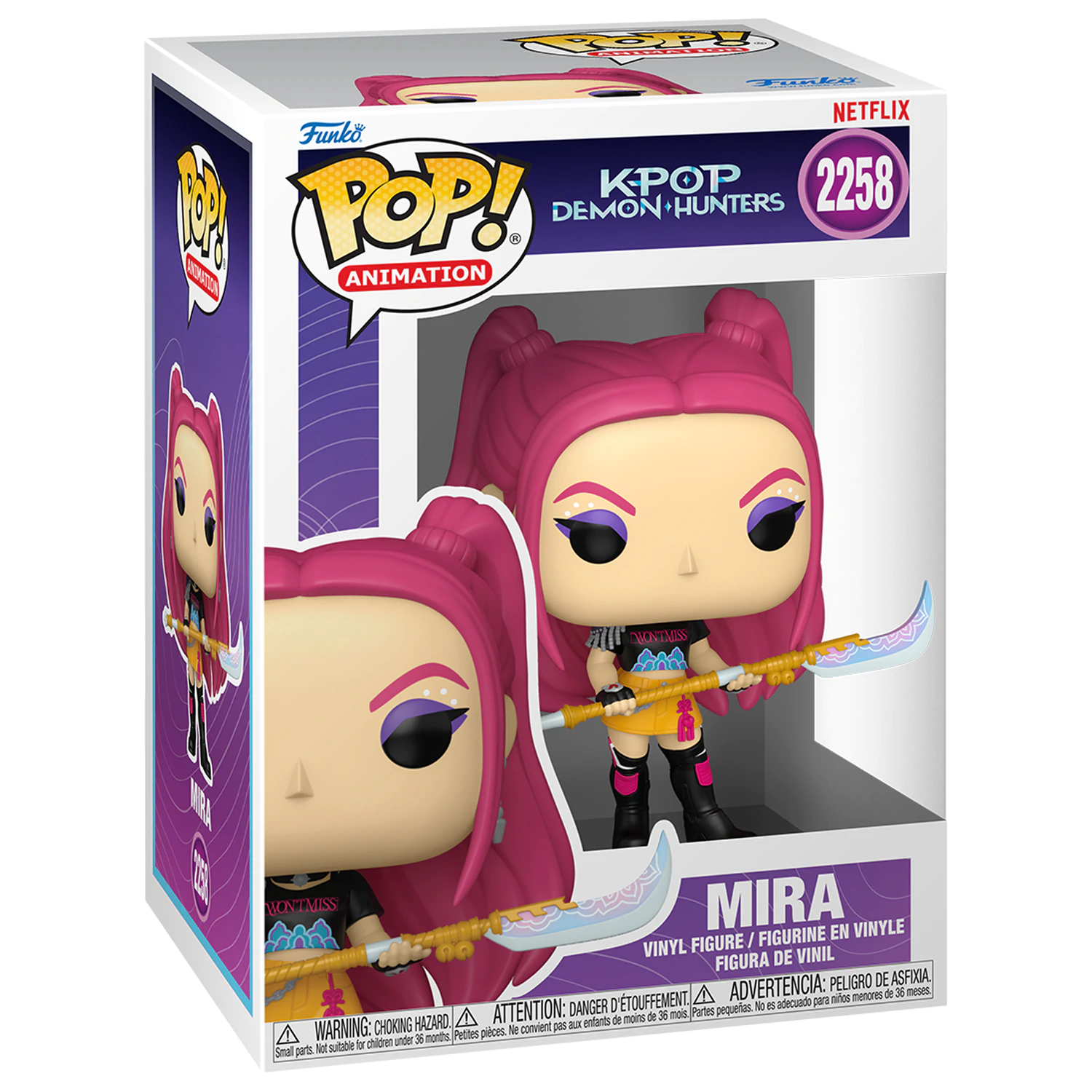 KPop Demon Hunters Funko POP! Animation Vinylová Figurka Mirai 9 cm fotografii produktu