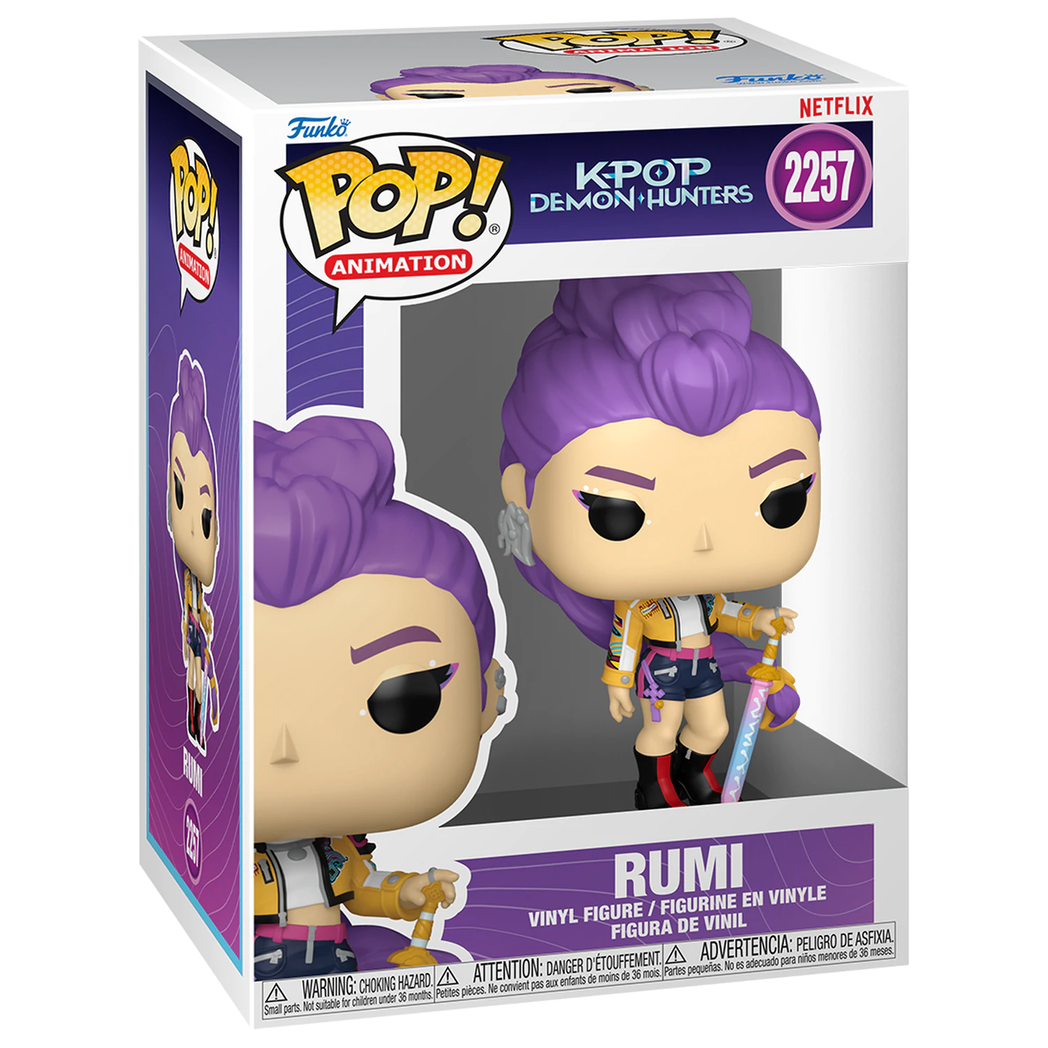 KPop Demon Hunters Funko POP! Animation Vinylová figurka Rumi 9 cm fotografii produktu