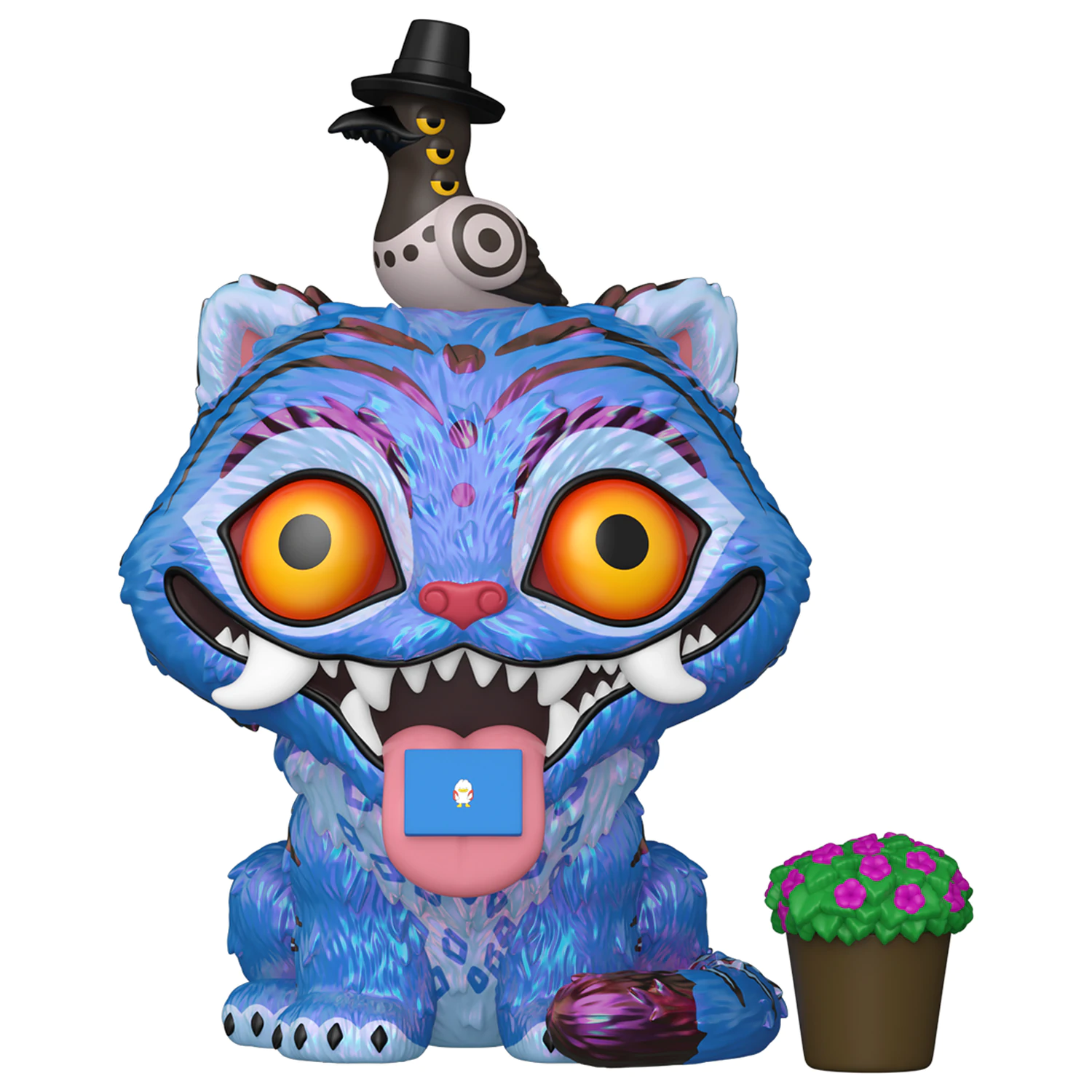 KPop Demon Hunters Funko POP! Animation Vinyl Figure Tiger s ptákem 9 cm fotografii produktu