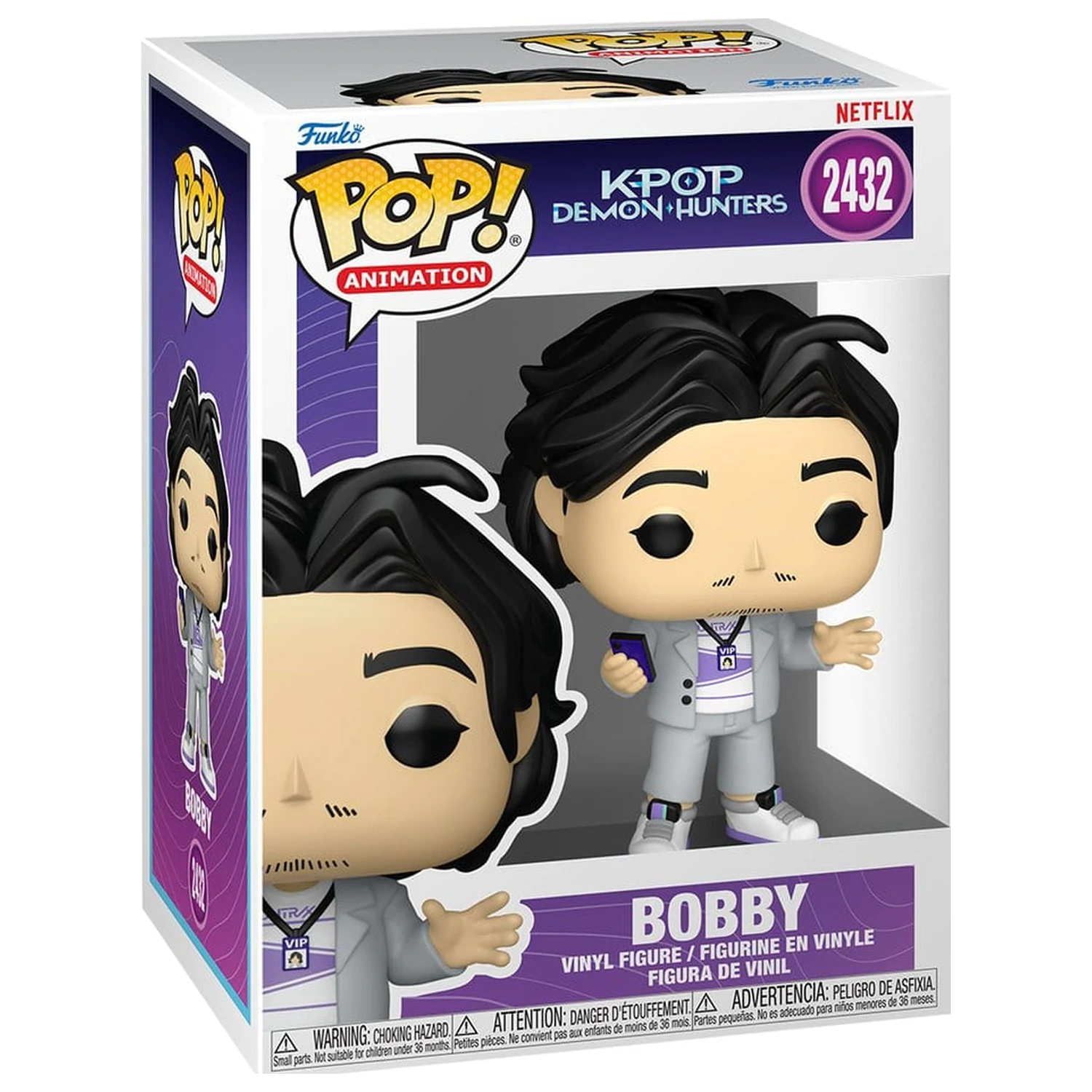 KPop Demon Hunters Funko POP! Animation Vinylová figurka Bobby 9 cm fotografii produktu