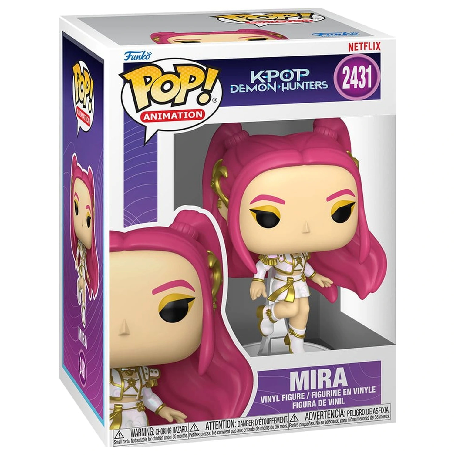 KPop Demon Hunters Funko POP! Animation Vinylová figurka Mira 9 cm fotografii produktu