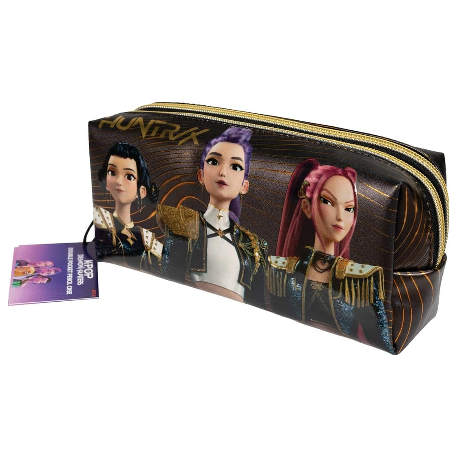 KPop Demon Hunters penál zlatý fotografii produktu