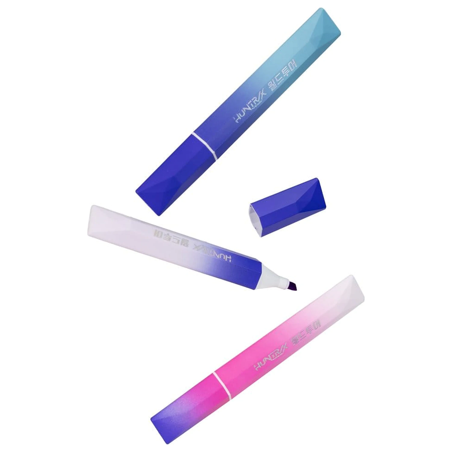 KPop Demon Hunters zvýrazňovače balení 3 ks Huntr/x fotografii produktu