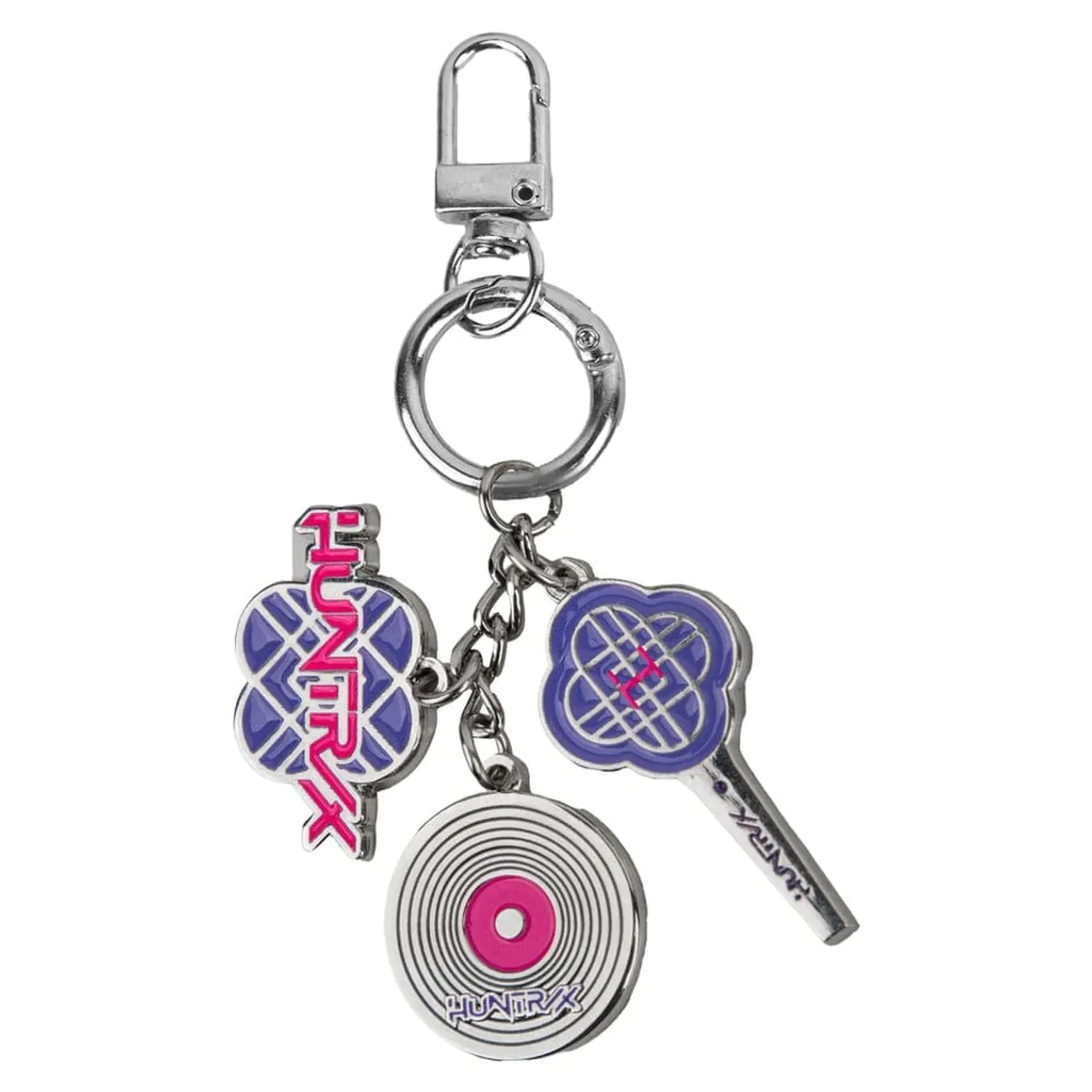 KPop Demon Hunters talismanový přívěsek na klíče HUNTR/X fotografii produktu